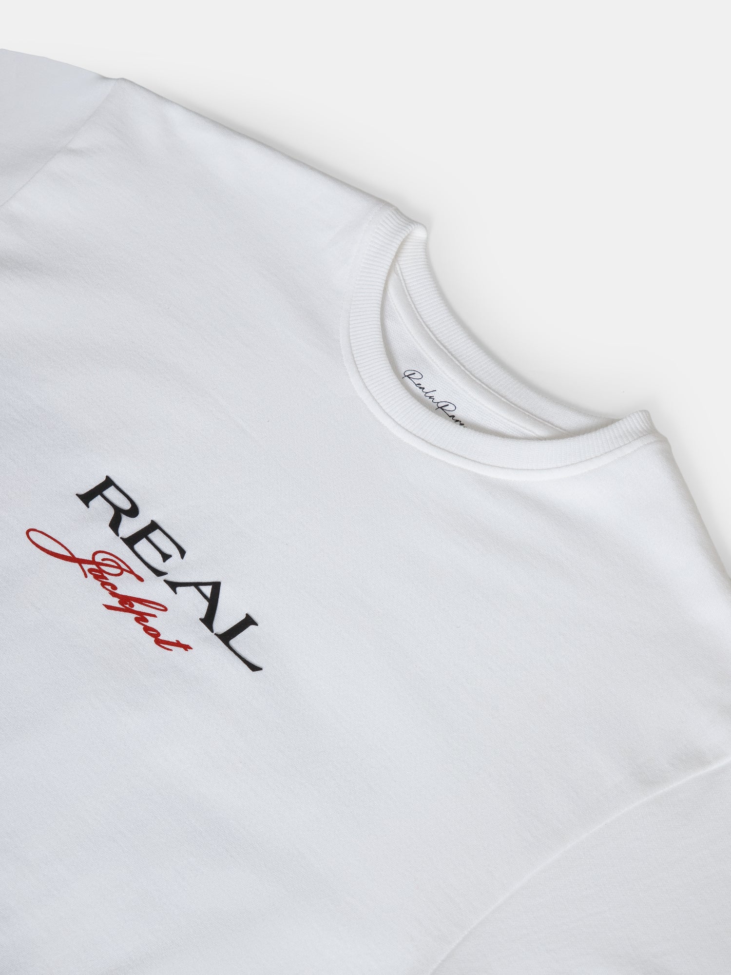 Jackpot Oversized Tee - White