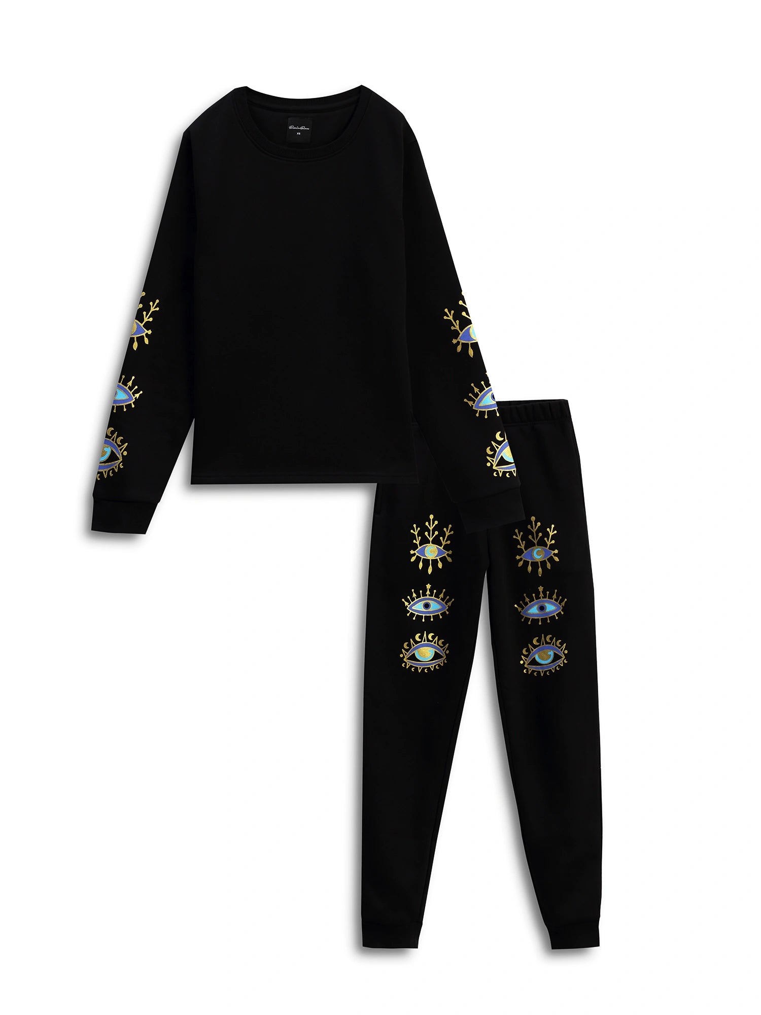 Sun & Moon Co-ord Set - Black Sky