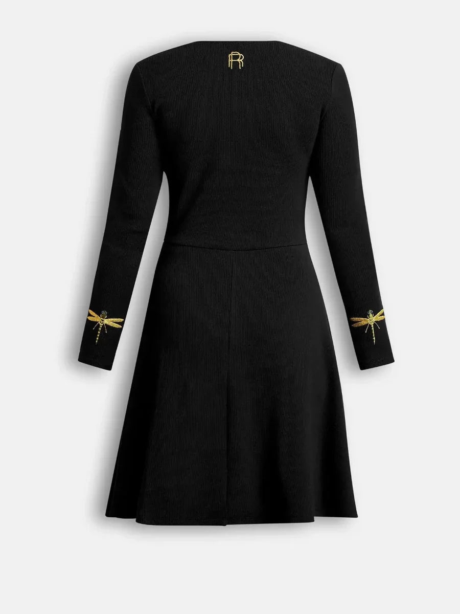 Black Fly High Dress - REAL n RARE