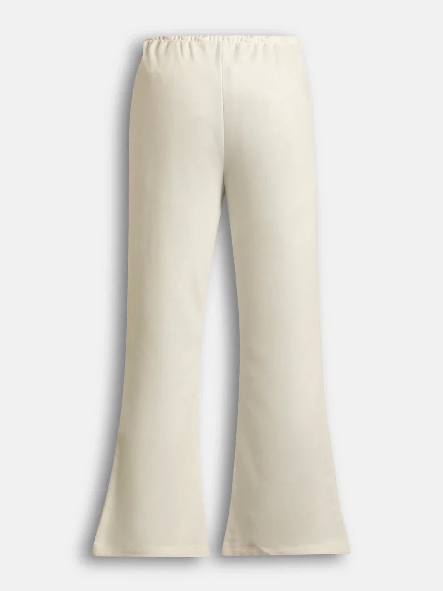 Cream White Breathe Lounge Pants - REAL n RARE