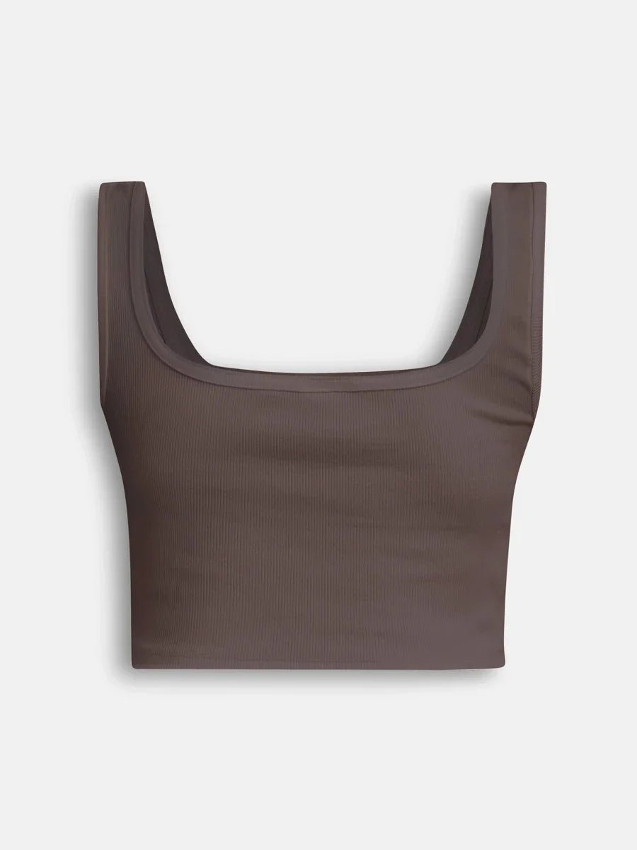 Gray Breathe Crop Top - REAL n RARE