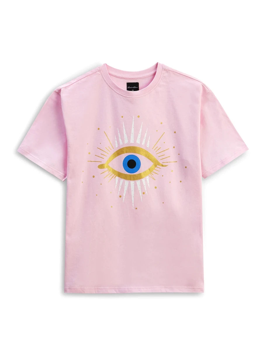 Light Oversized Tee - Pink - REAL n RARE