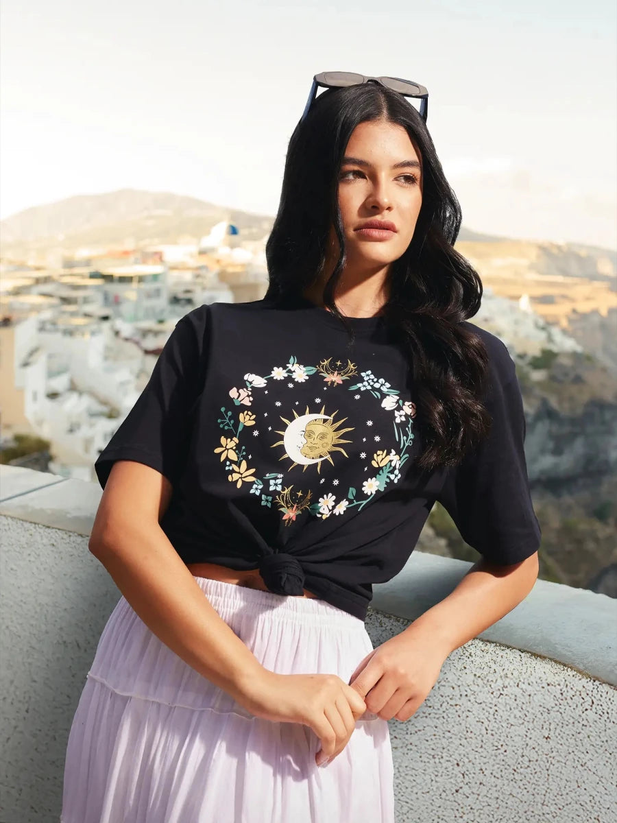 Manifest Oversized Tee - Black - REAL n RARE