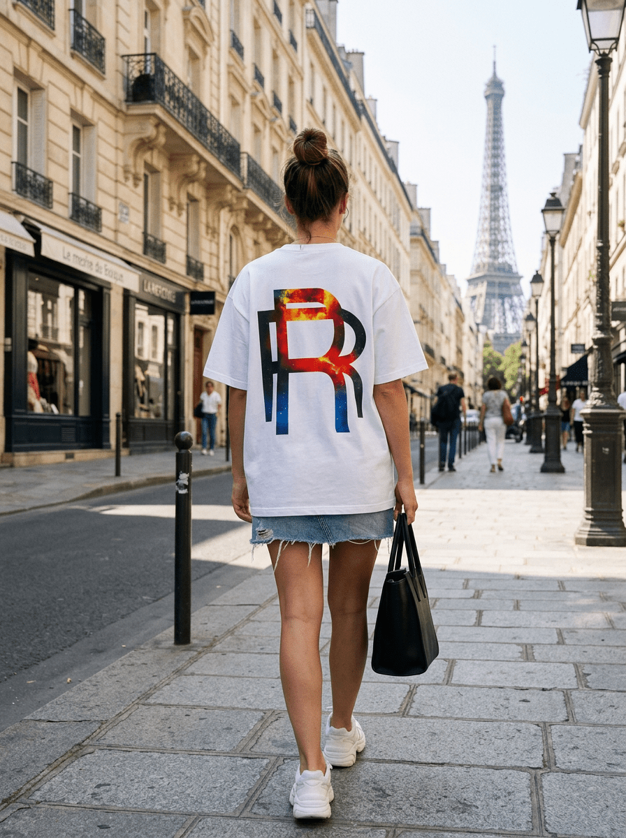 Universally Oversized Tee - White - REAL n RARE