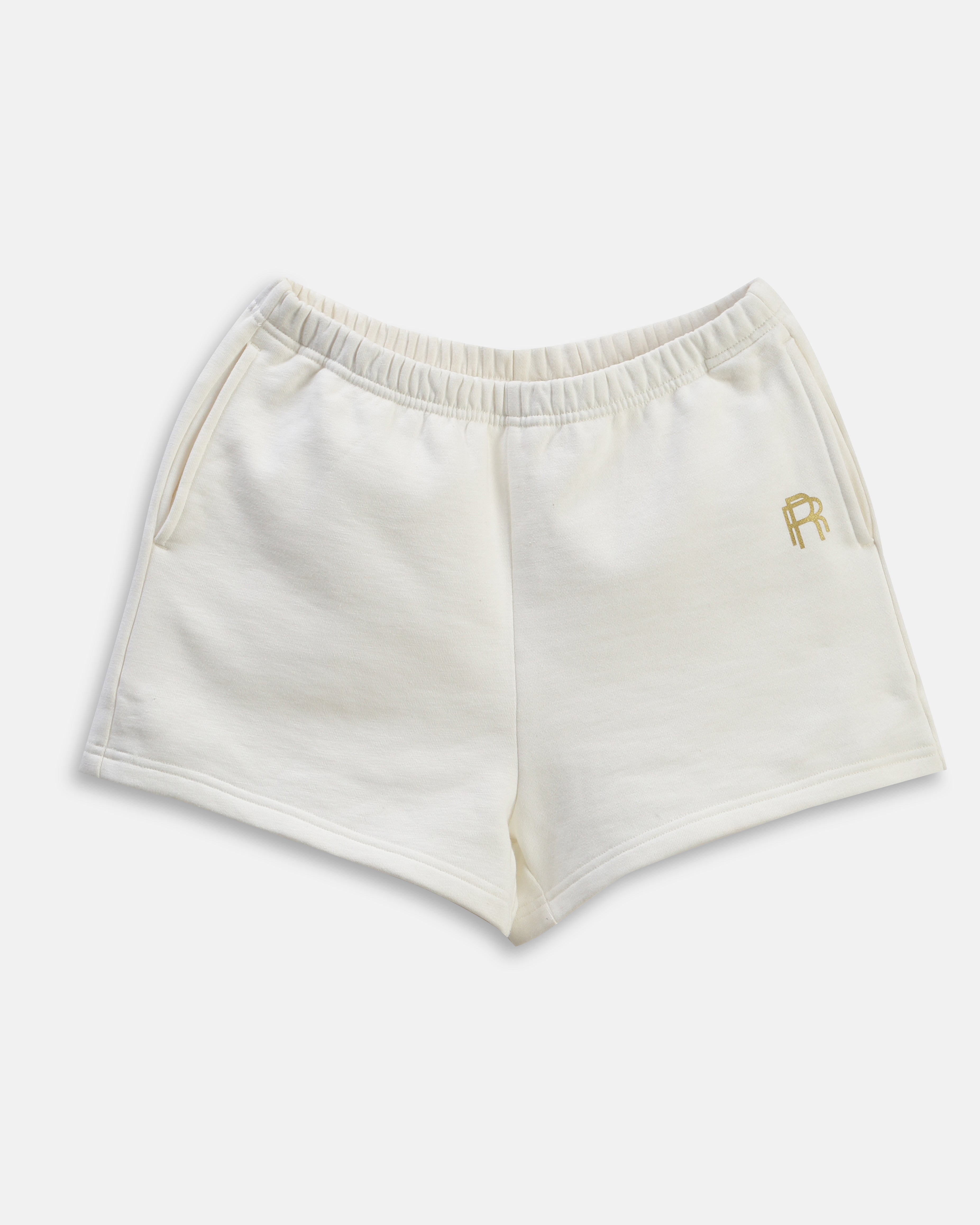 Evolve Hoodie & Shorts - Cream.