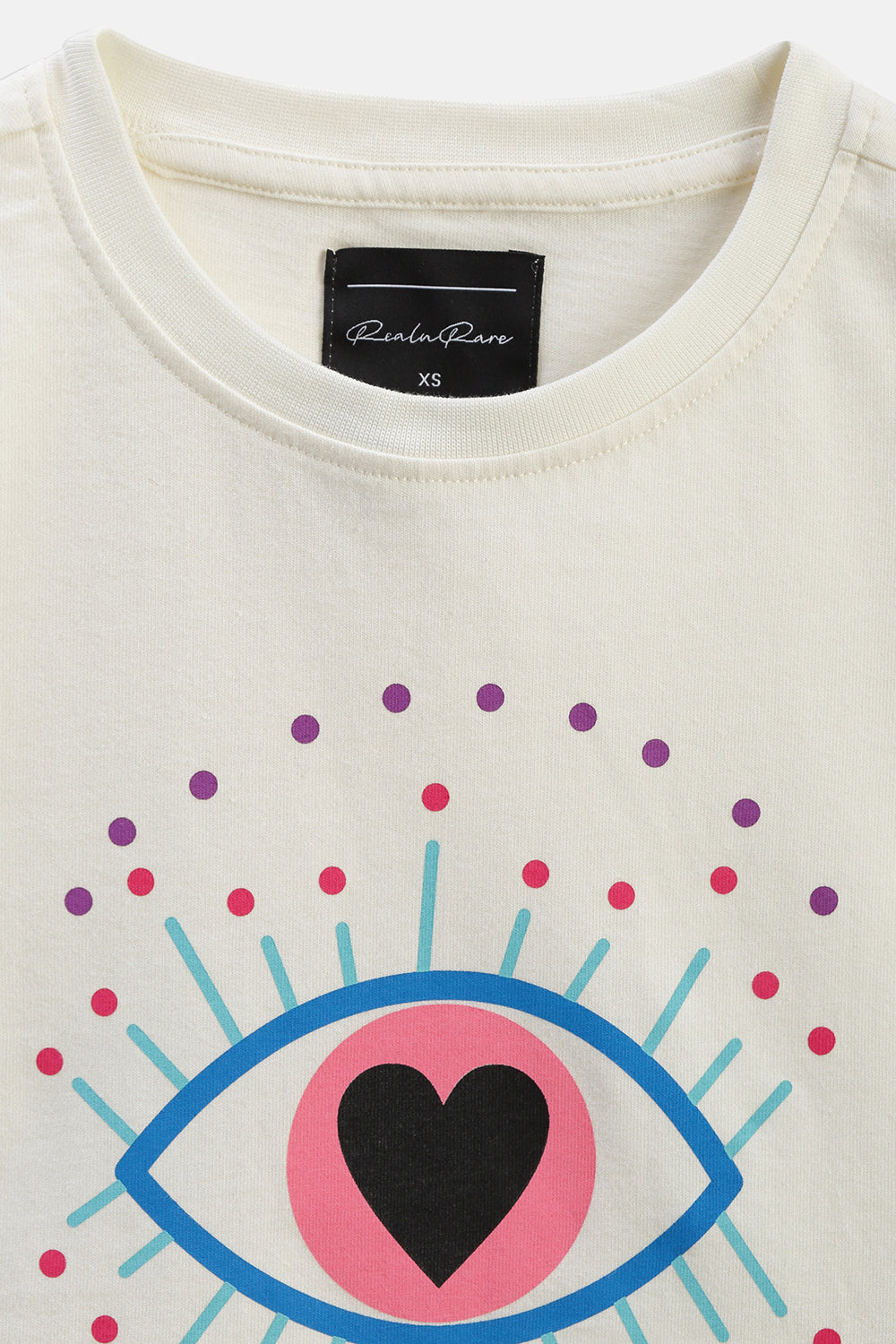 Spread Love Crop Top - Off White.