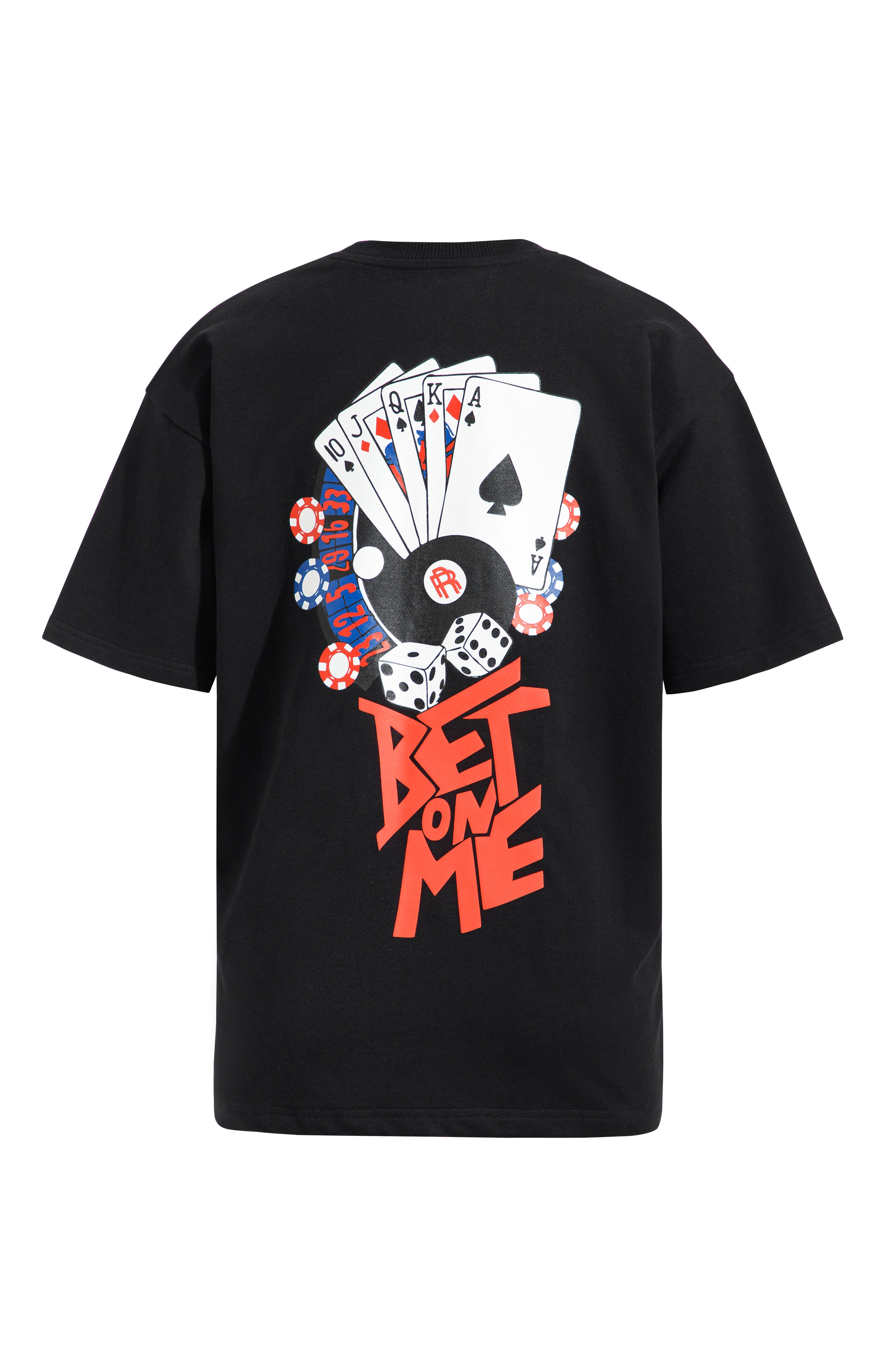 Bet On Me Oversized Tee - Black