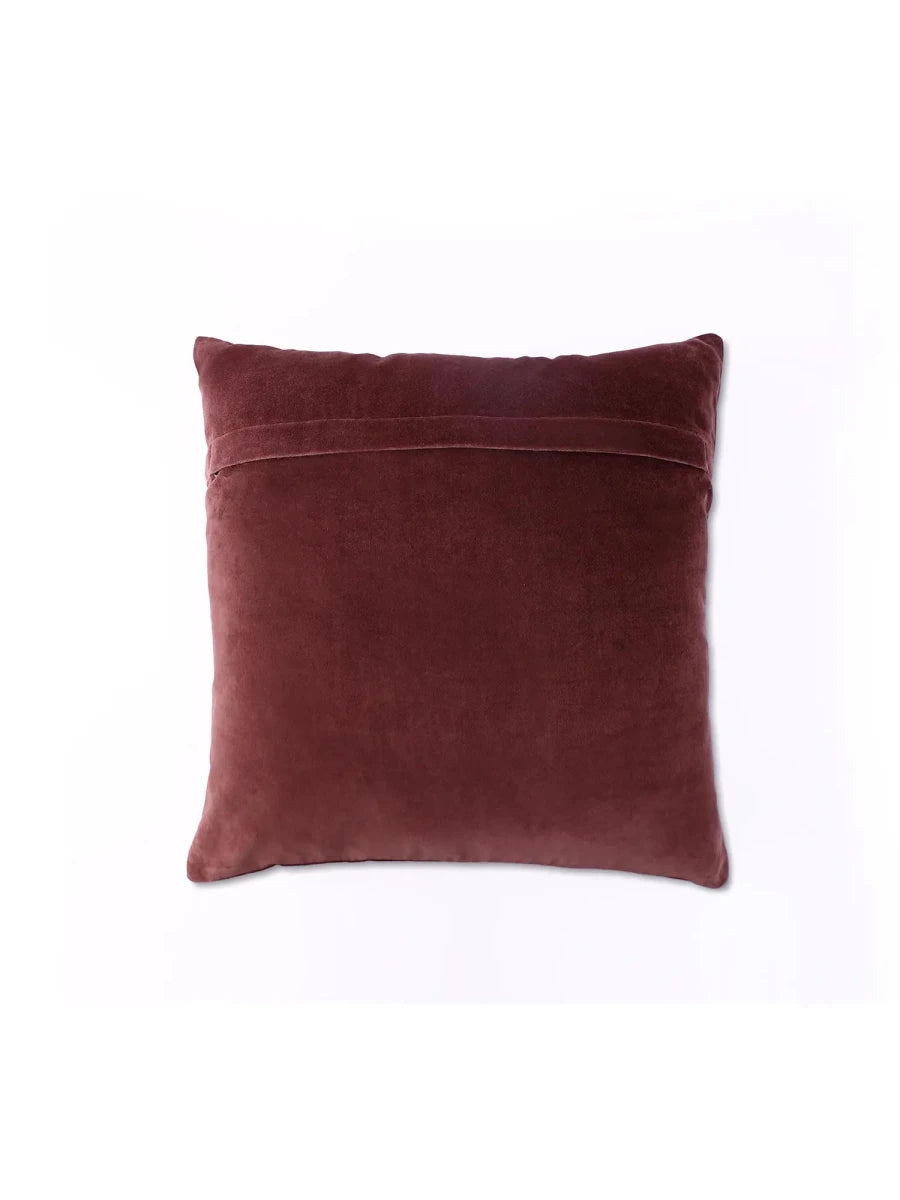 3 Evil Eyes Cushion Cover - Brown - REAL n RARE
