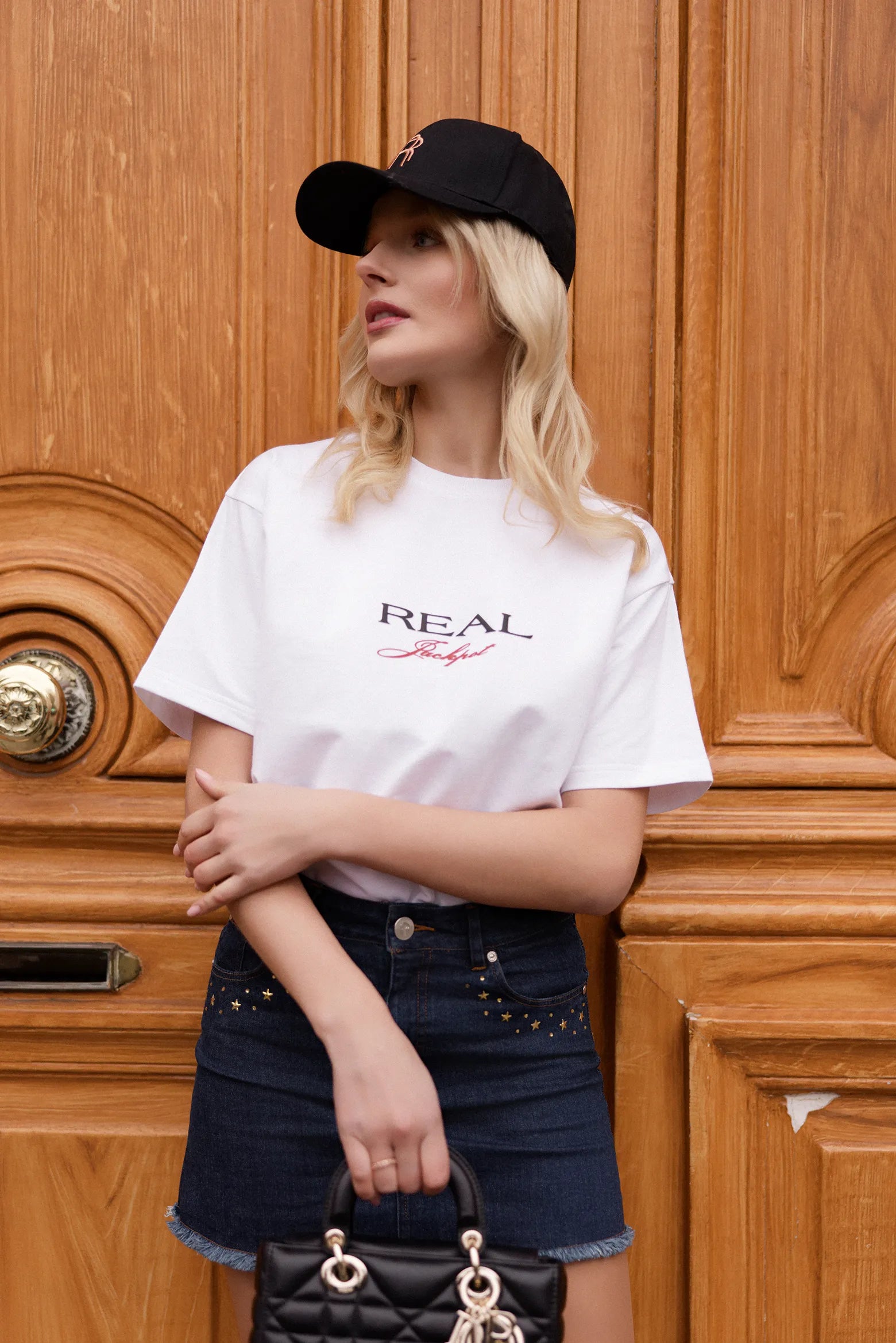 Jackpot Oversized Tee - White