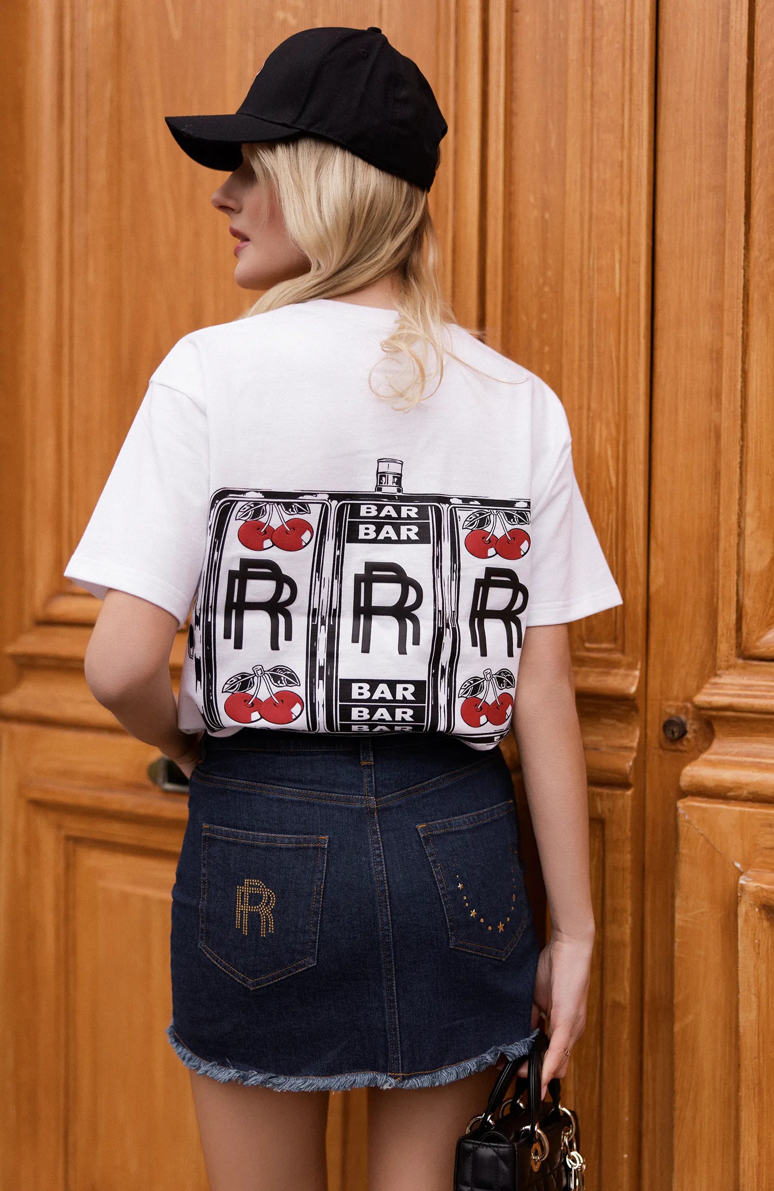 Jackpot Oversized Tee - White