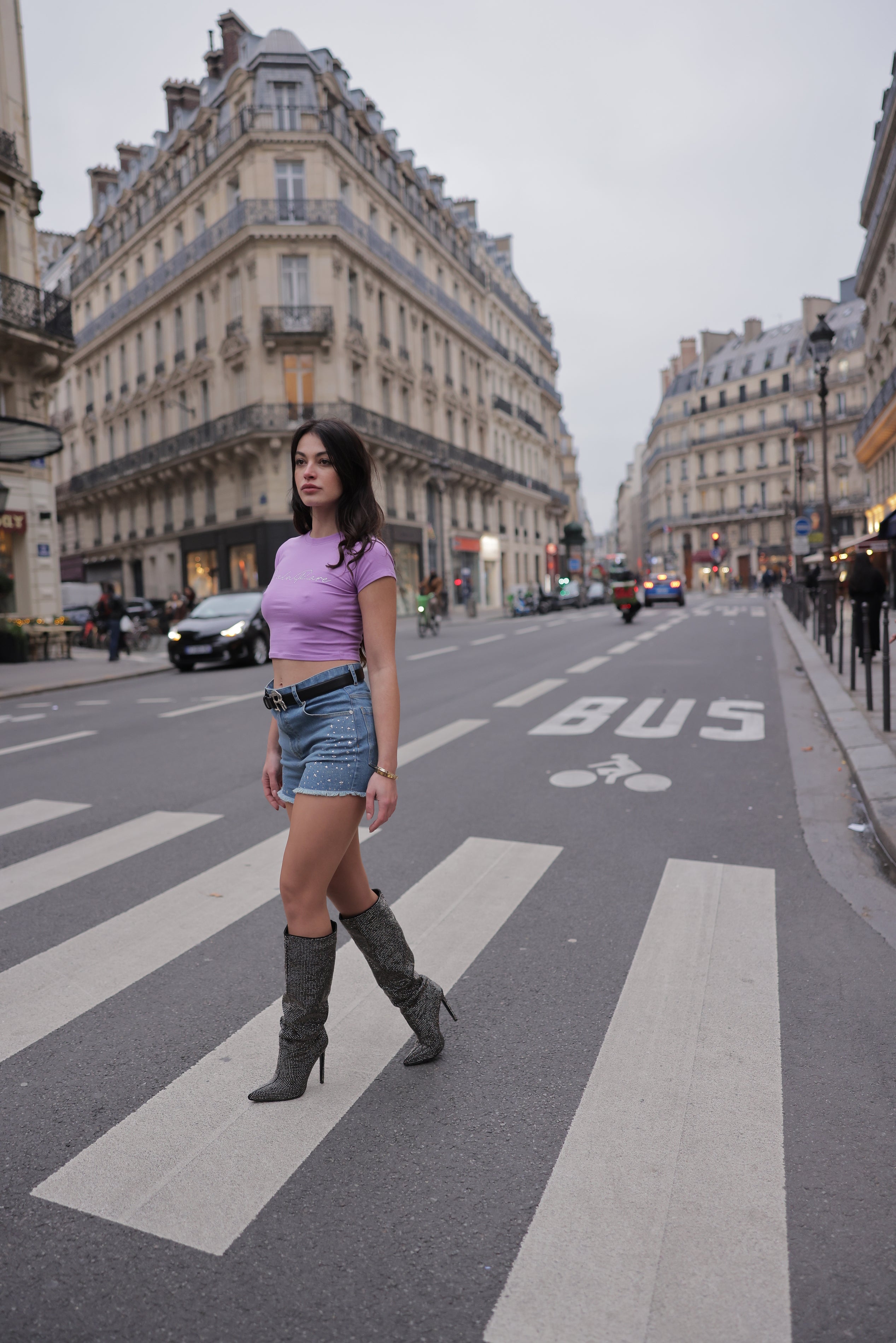 Real n Rare Denim Shorts - Light Blue