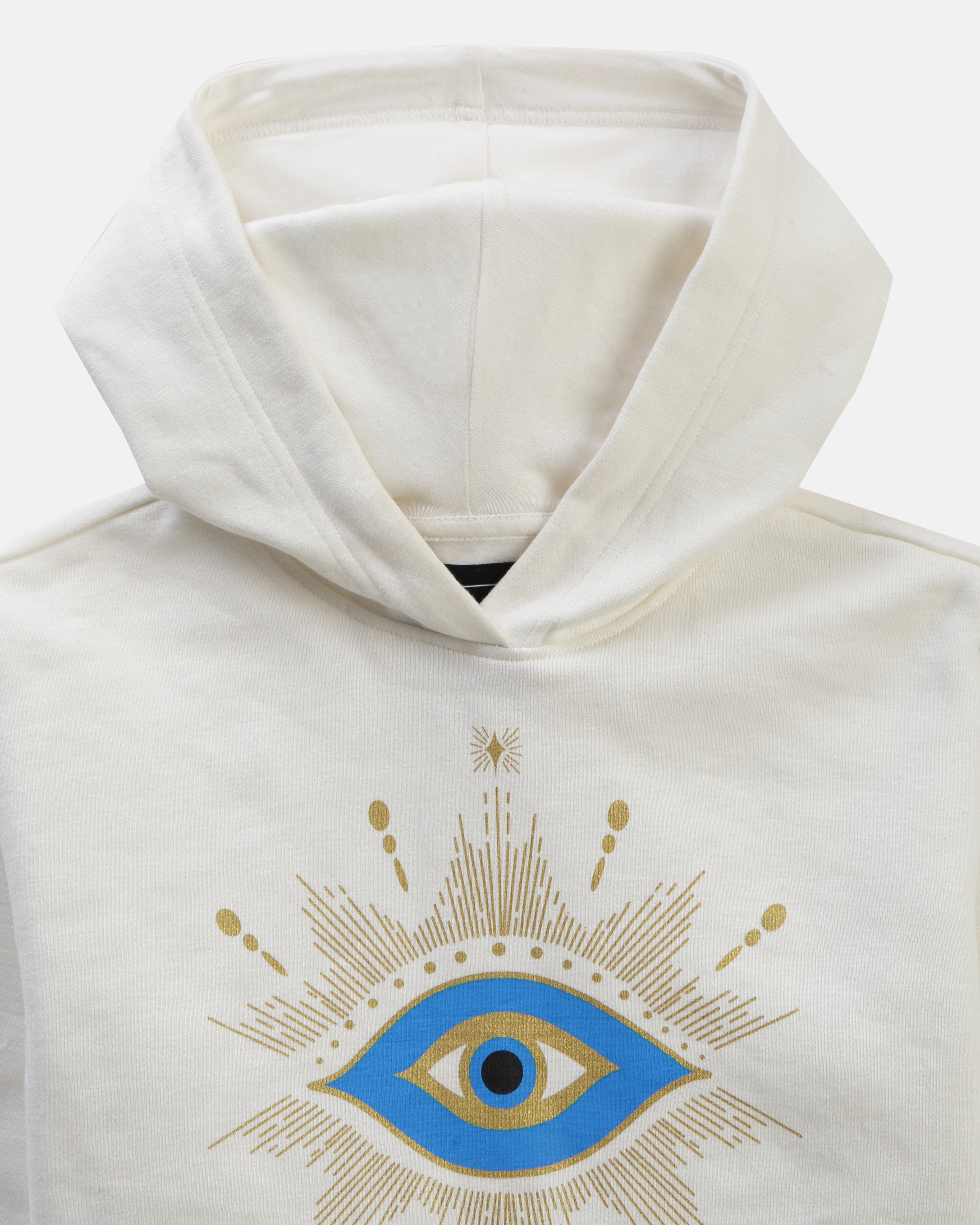 Shine Crop Hoodie & PJ - Cream.