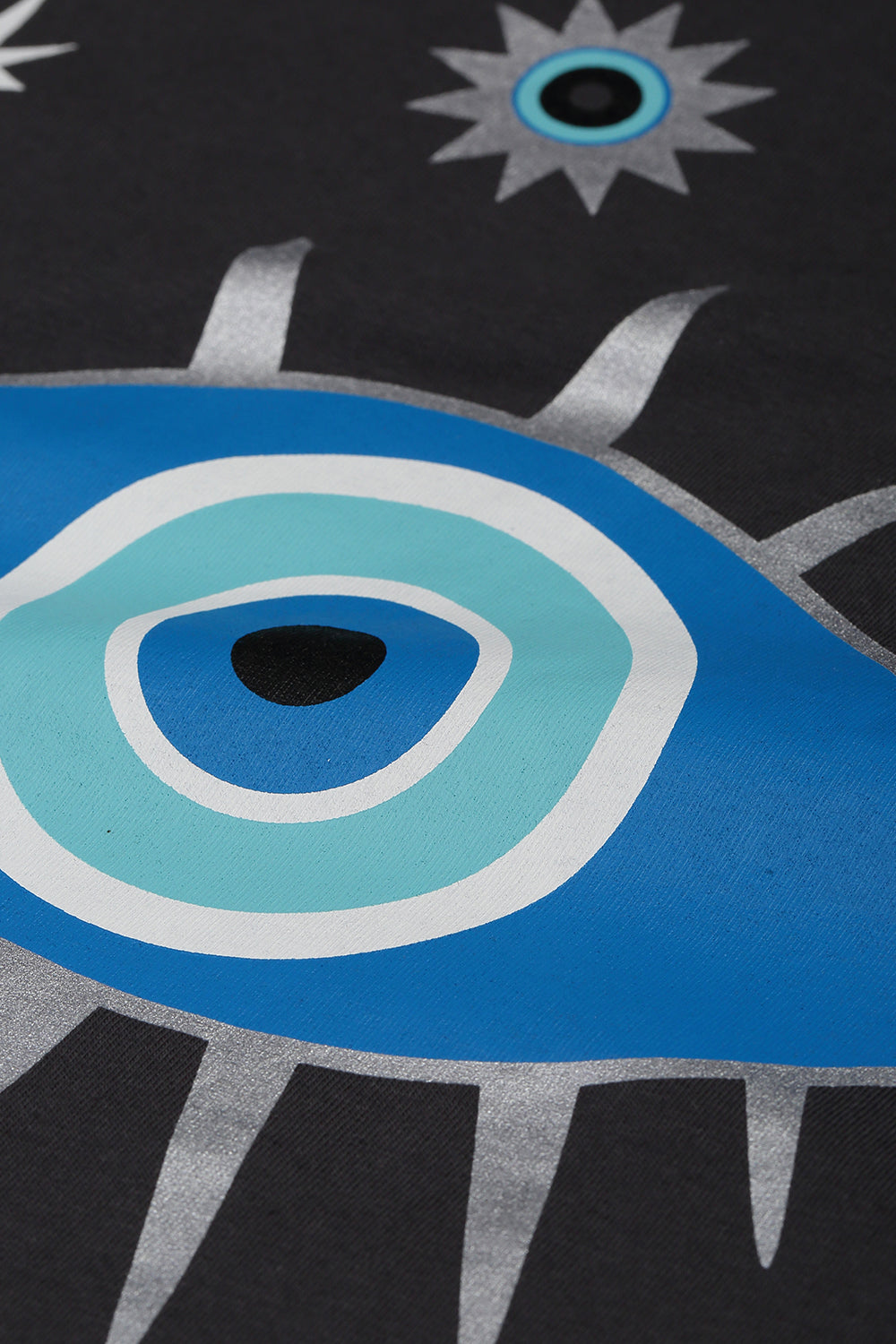 Shooting Stars Oversized Tee - Grey.