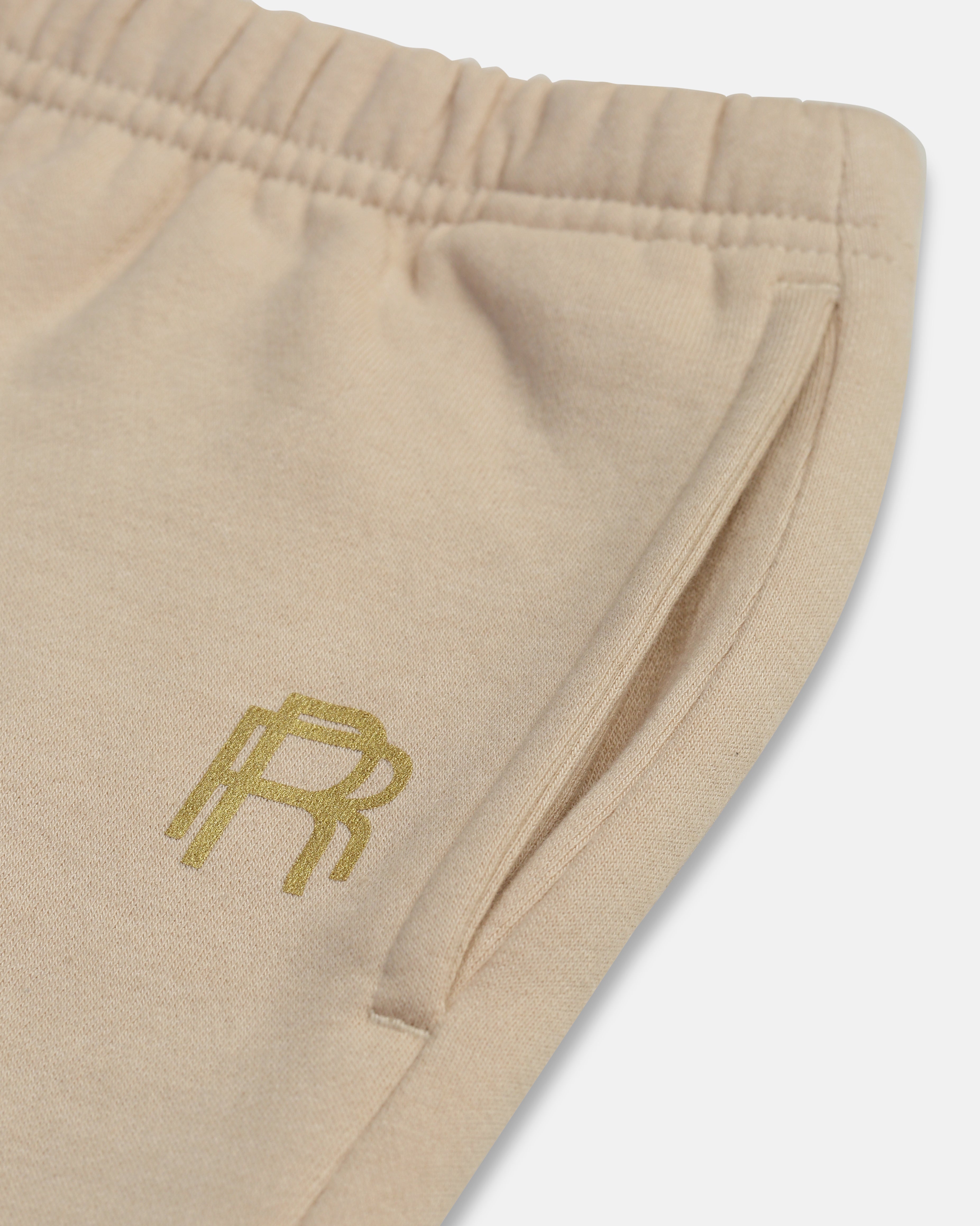 Vision Hoodie & Shorts - Beige.
