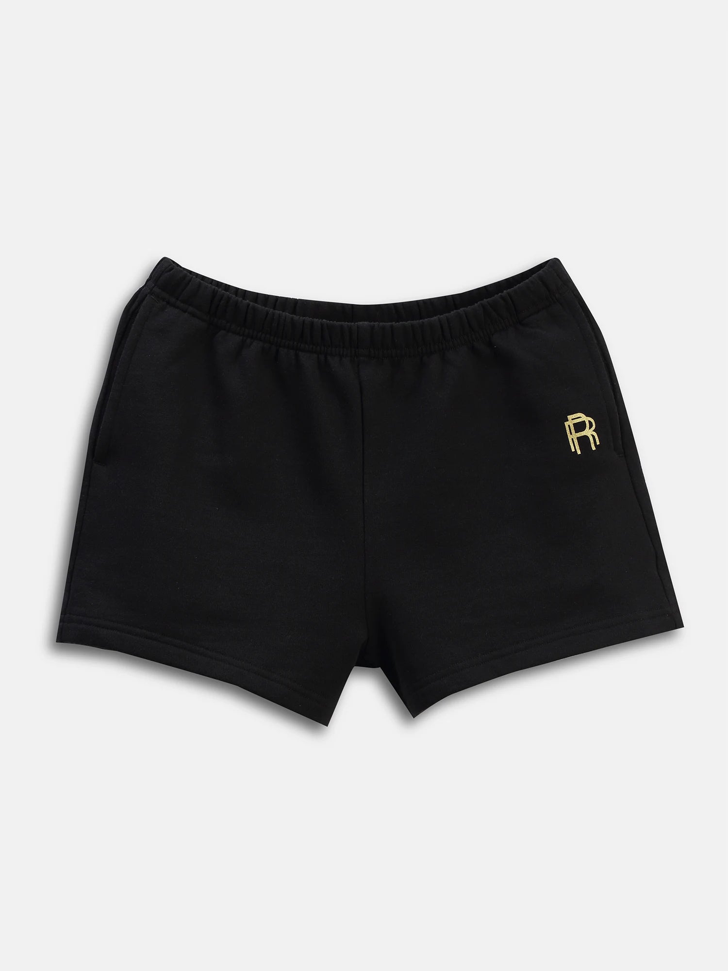 Heart Hoodie & Shorts - Black