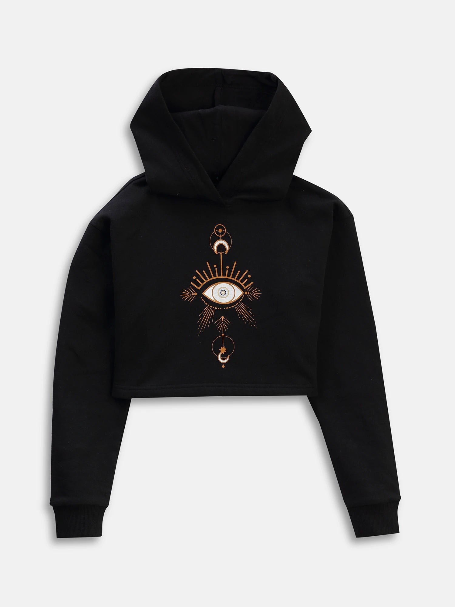 Levitate Crop Hoodie & PJ - Black