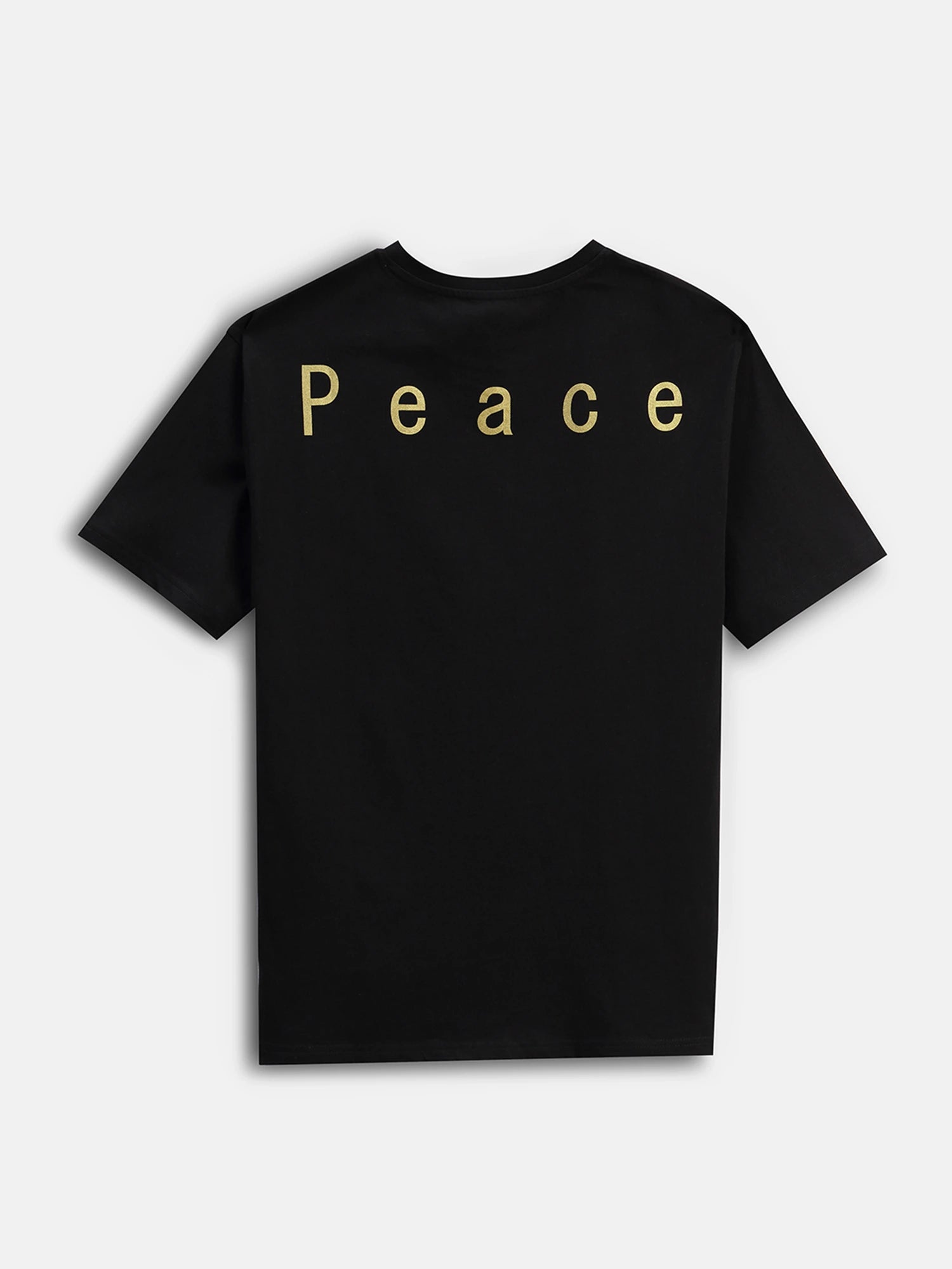 Peace Oversized Tee - Black