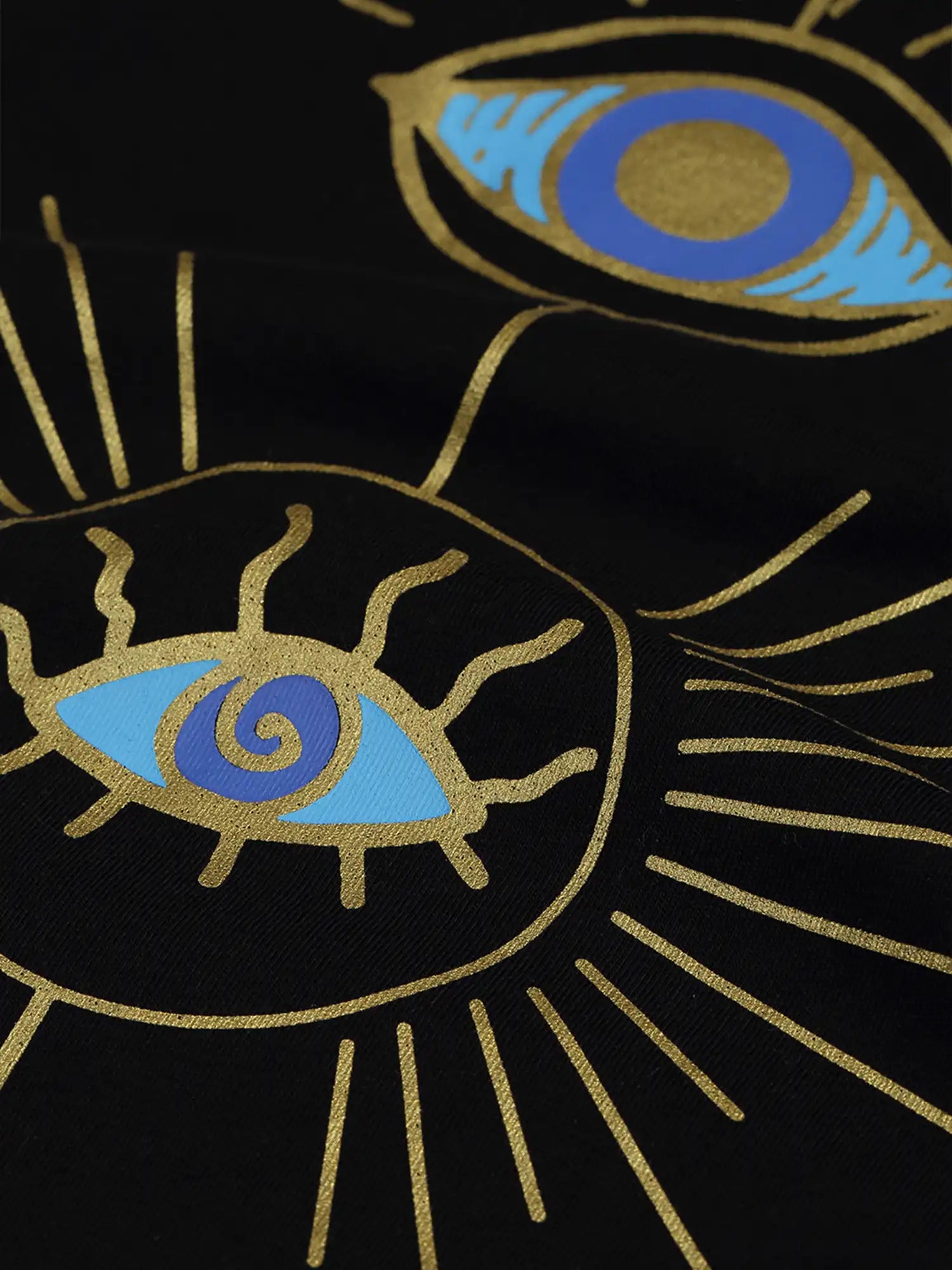 Peace Oversized Tee - Black