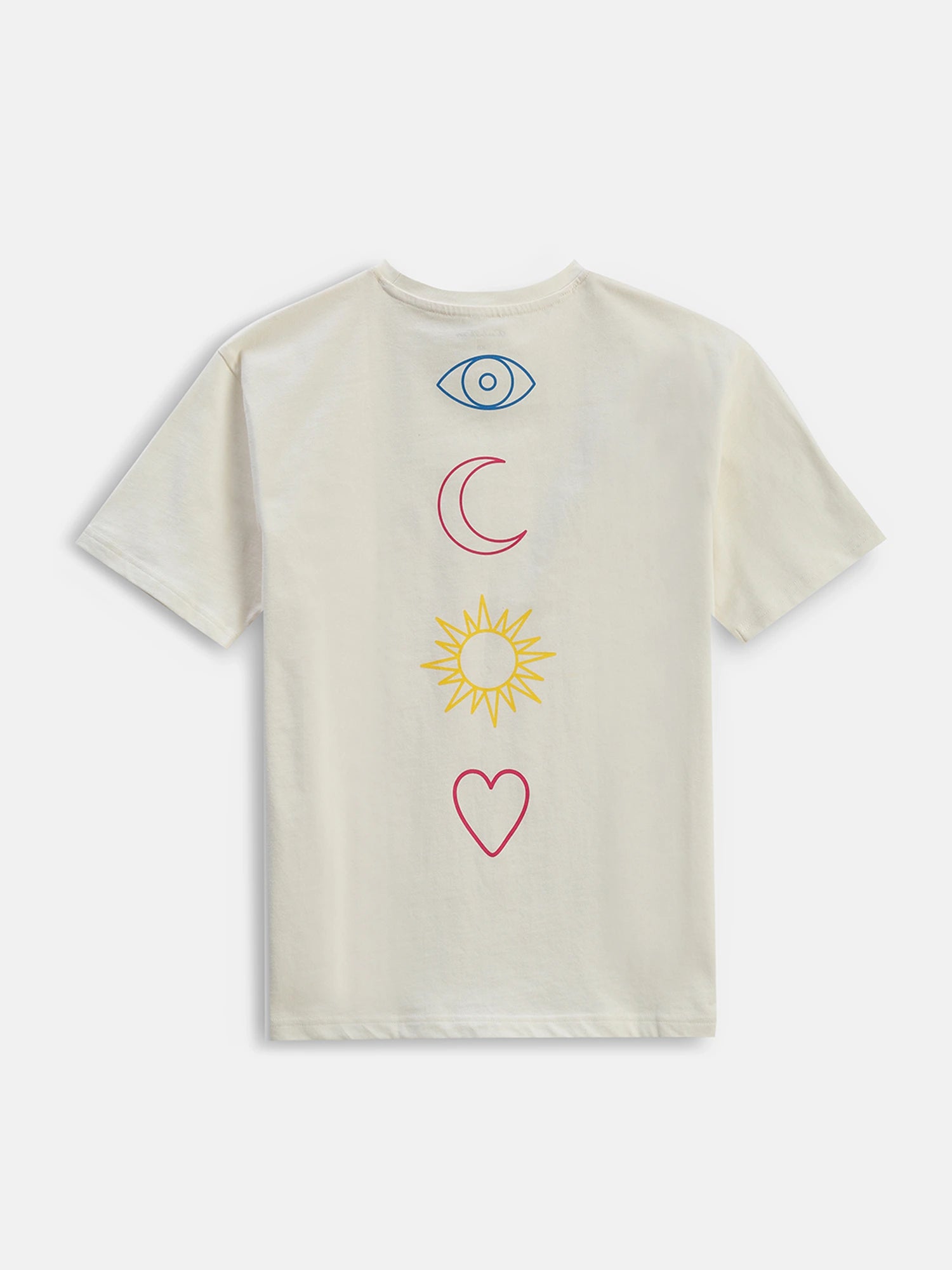 Peace Off Oversized Tee - Off White