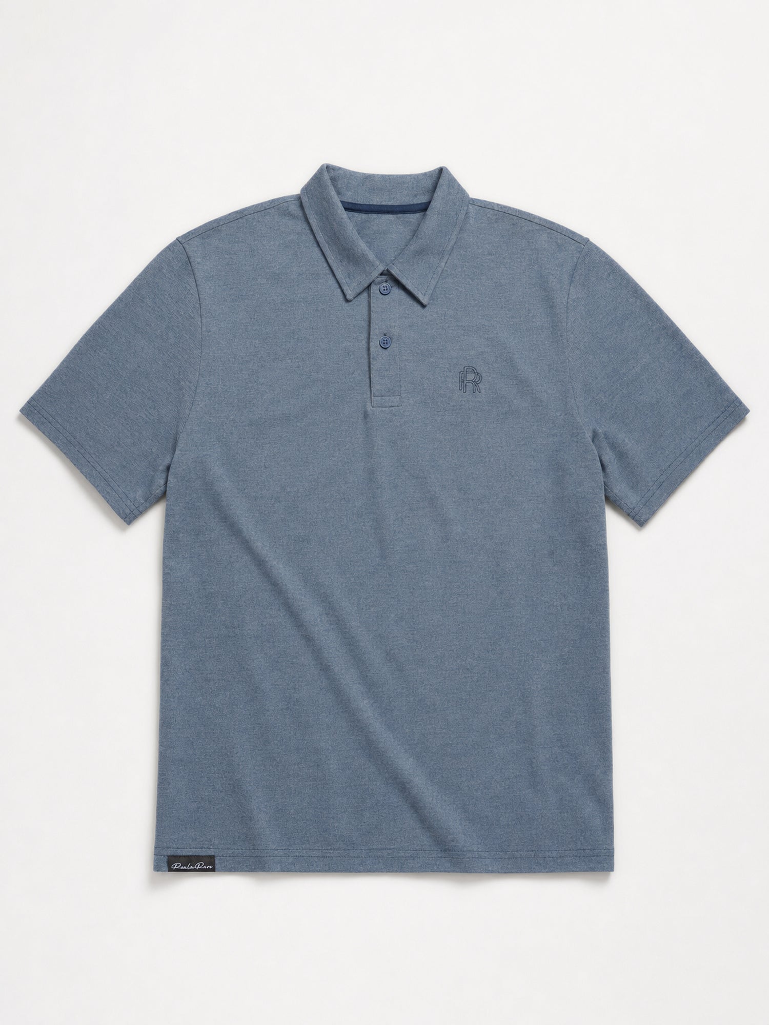 Men's Polo - Slate — 05 flatlay