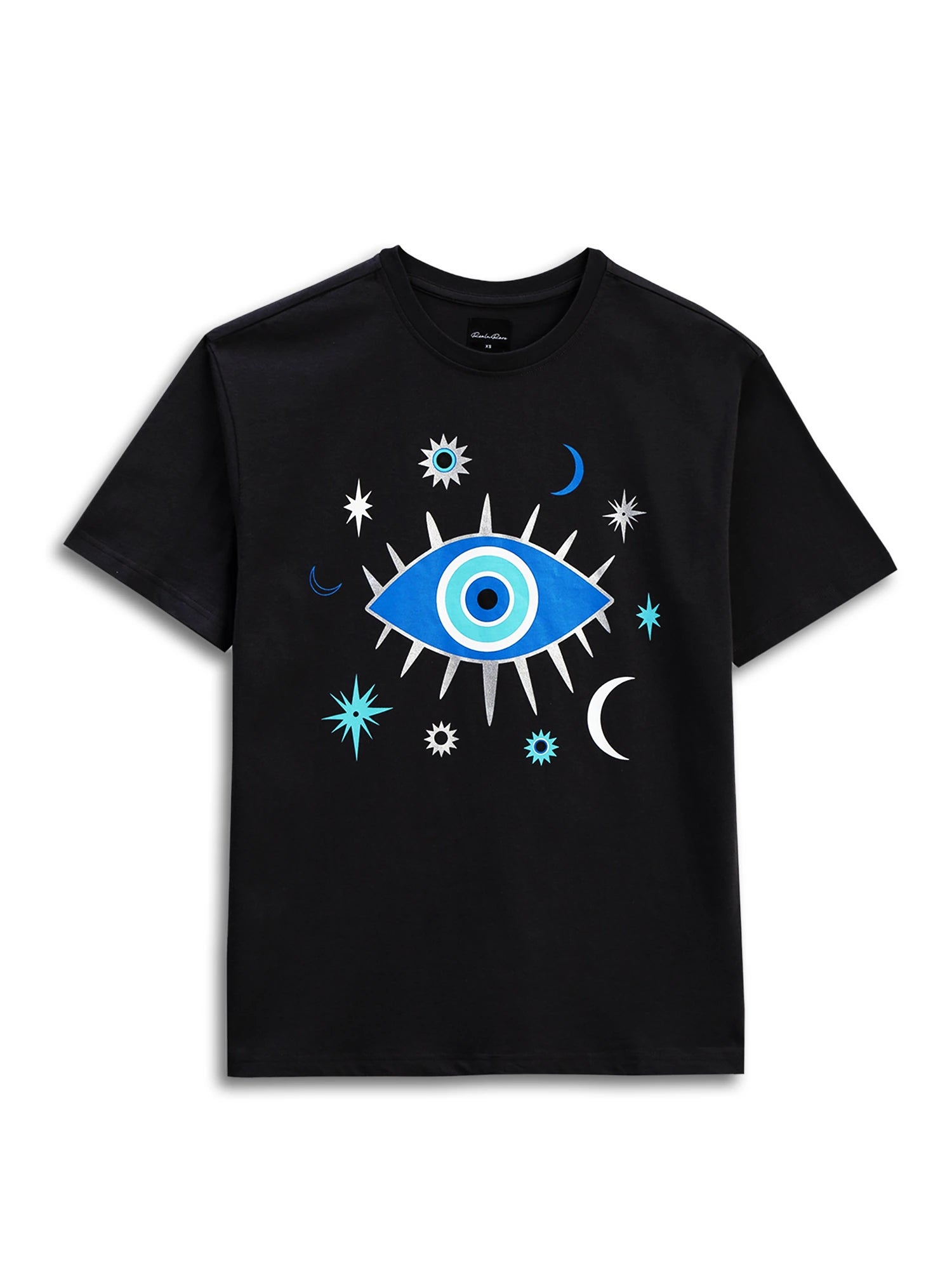 Shooting Stars Oversized Tee - Grey