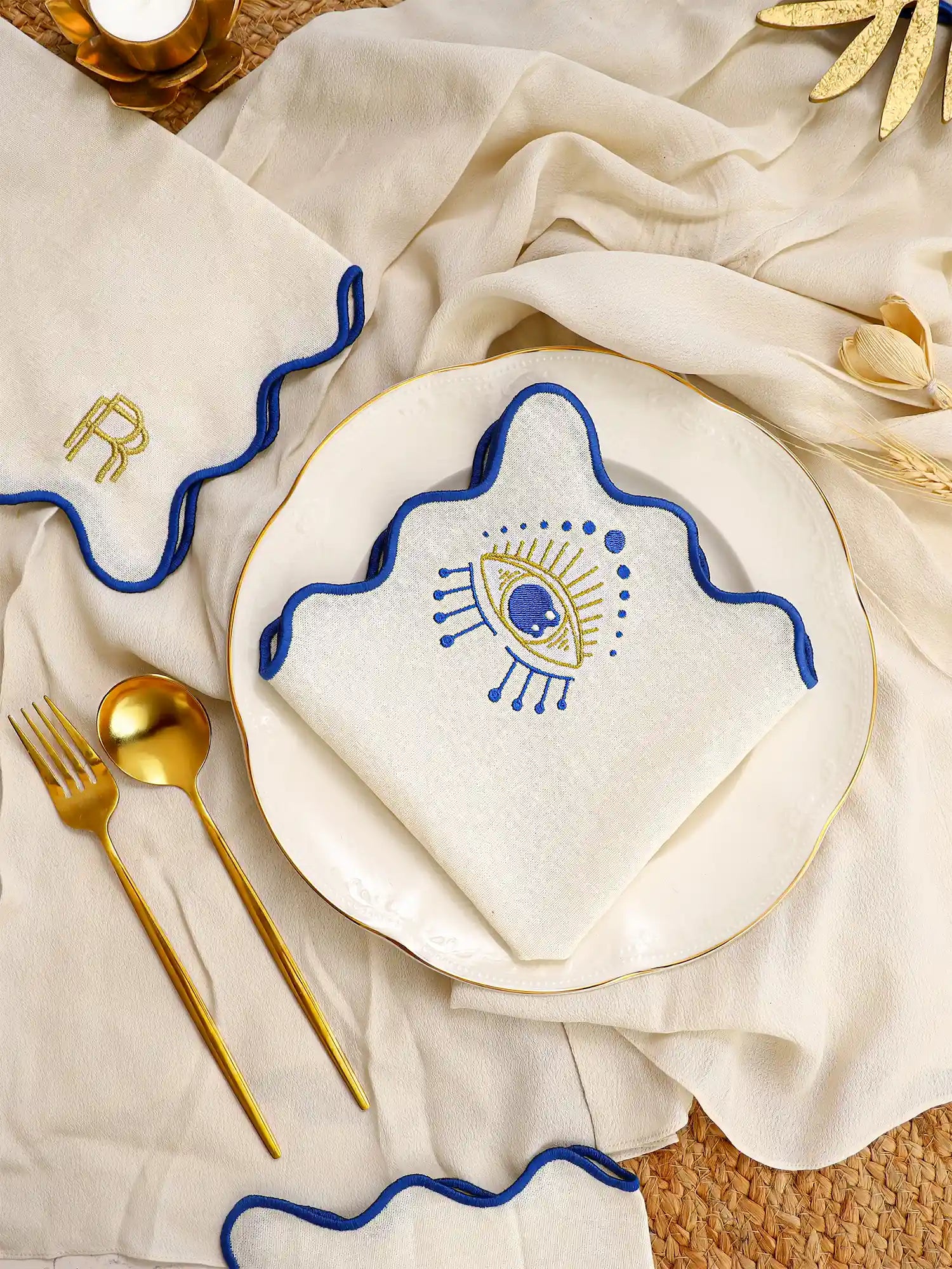 Table Napkins (White - Set of 2)