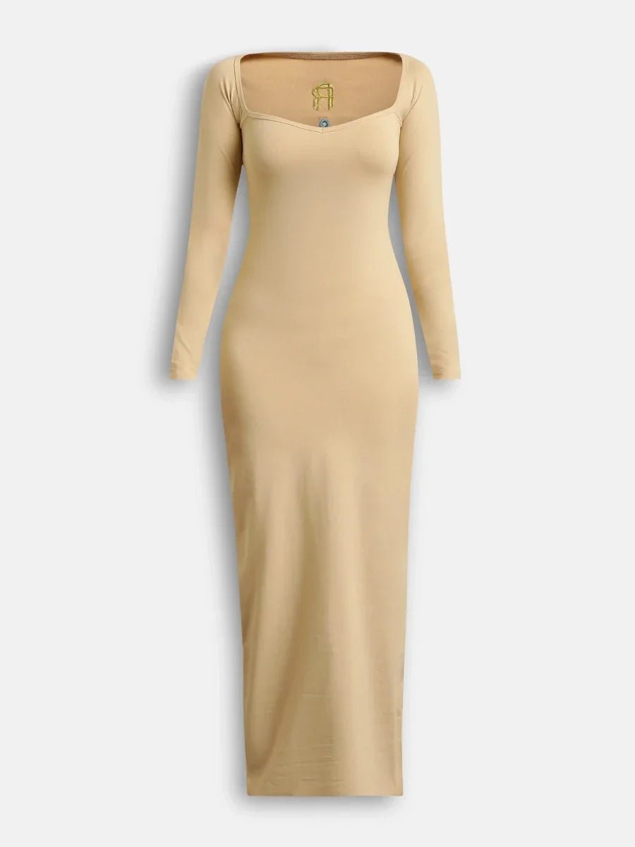 Beige Freedom Bodycon Dress - REAL n RARE