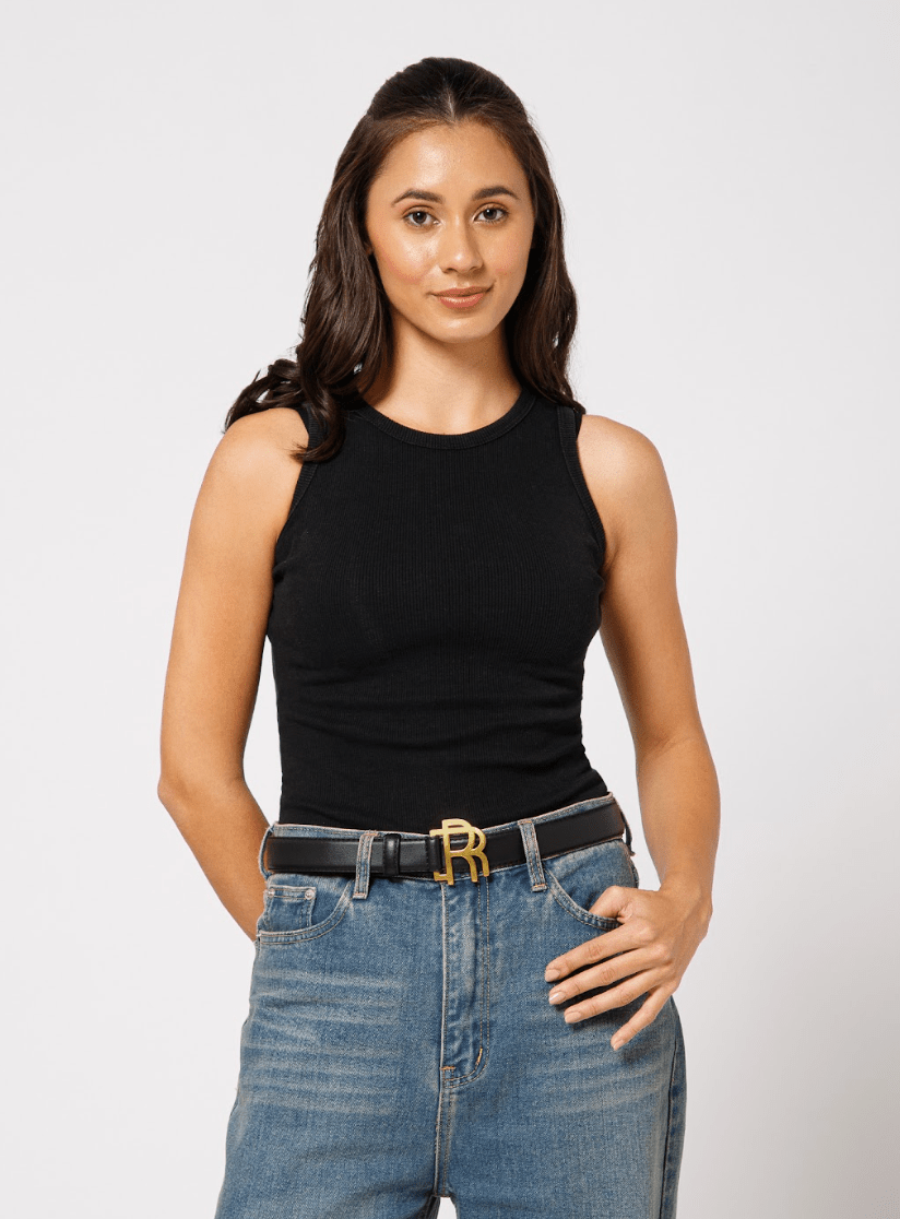 Belt (Black - 103 cm) - REAL n RARE