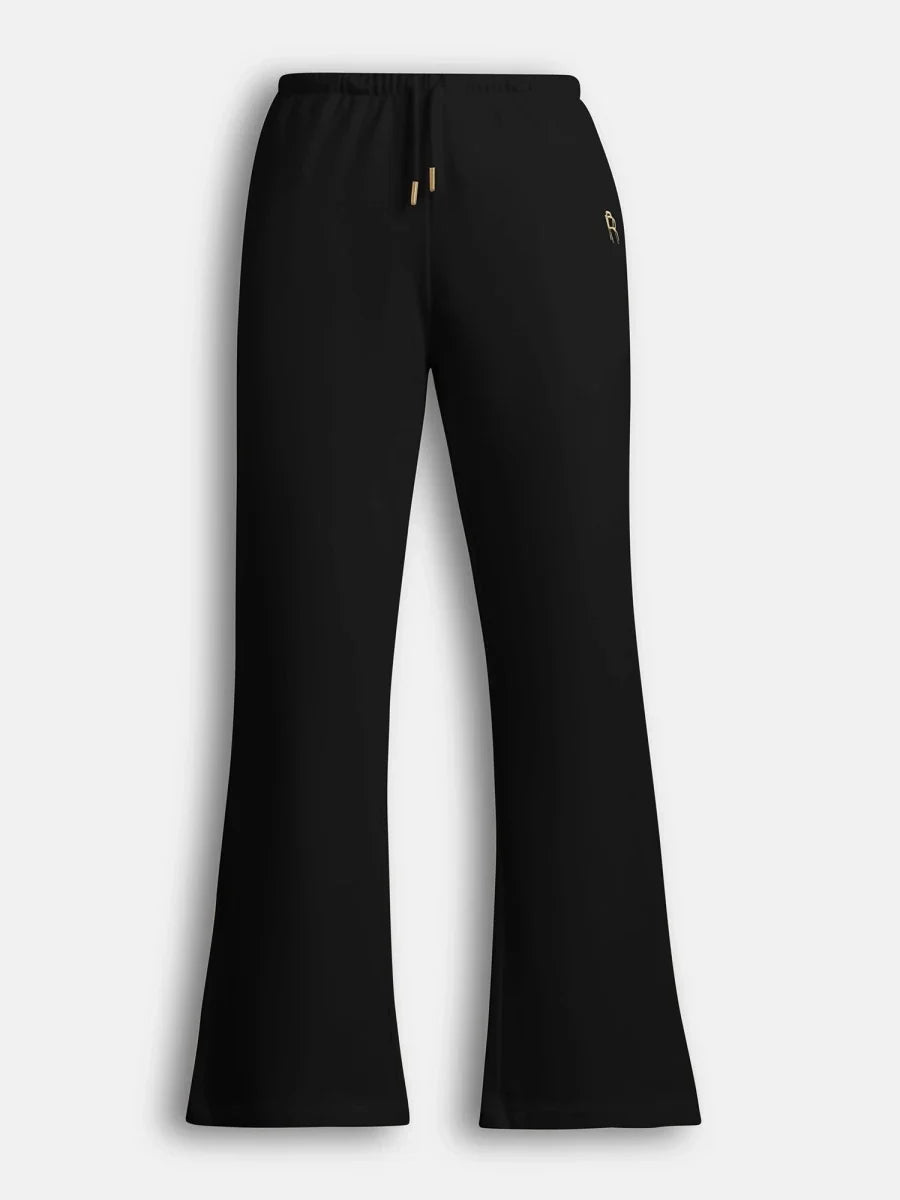 Black Breathe Lounge Pants - REAL n RARE