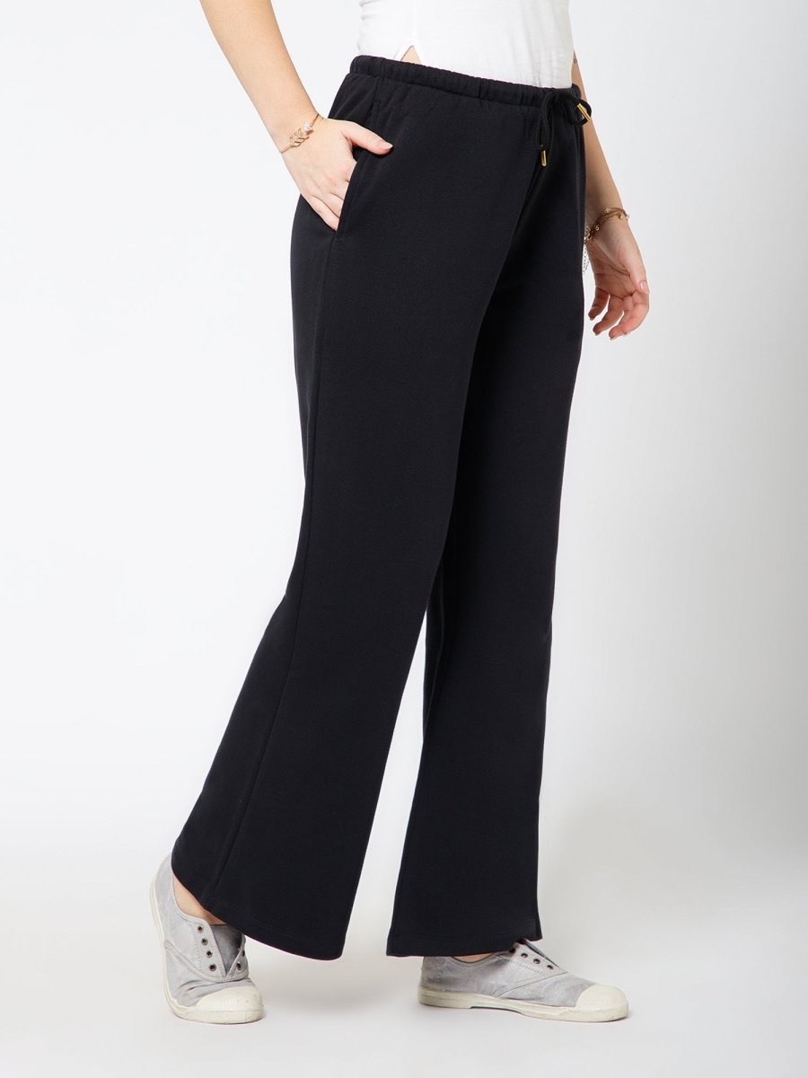Black Breathe Lounge Pants - REAL n RARE