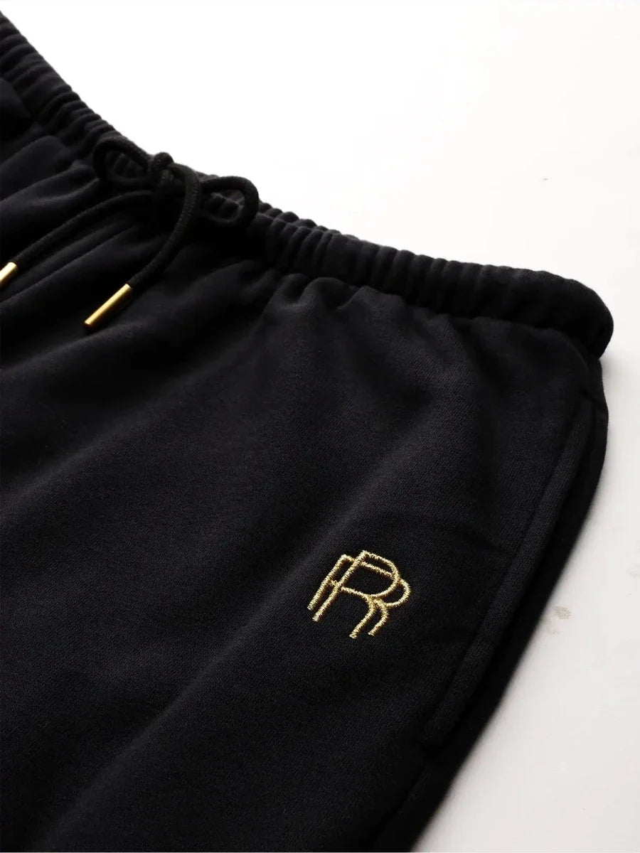 Black Breathe Lounge Pants - REAL n RARE