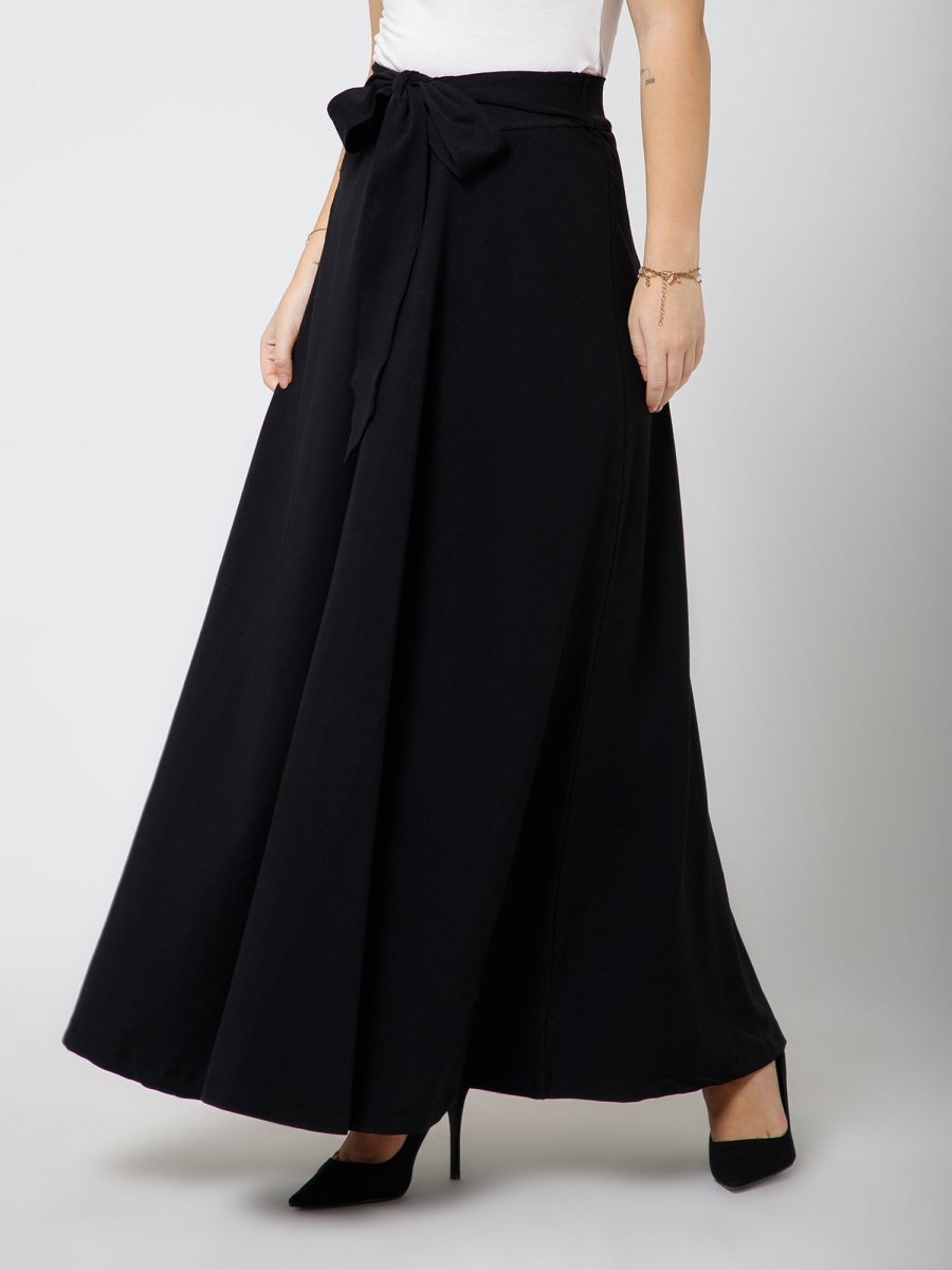 Black Spin Me Butter Skirt - REAL n RARE