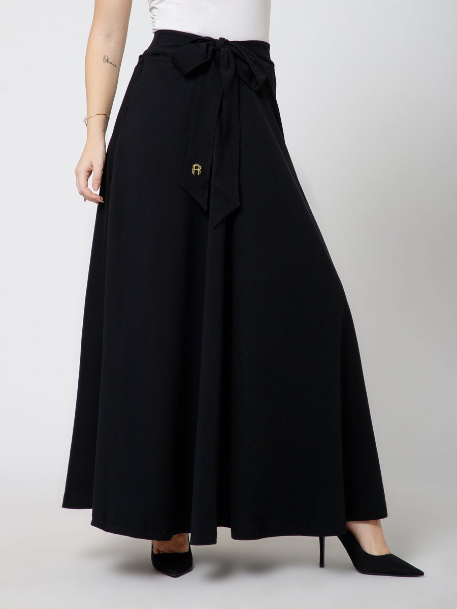 Black Spin Me Butter Skirt - REAL n RARE