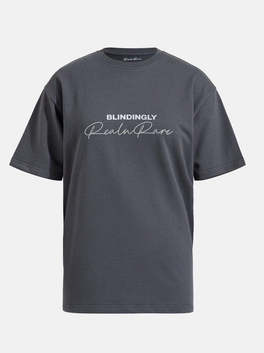 Blindly Oversized Tee - Grey - REAL n RARE
