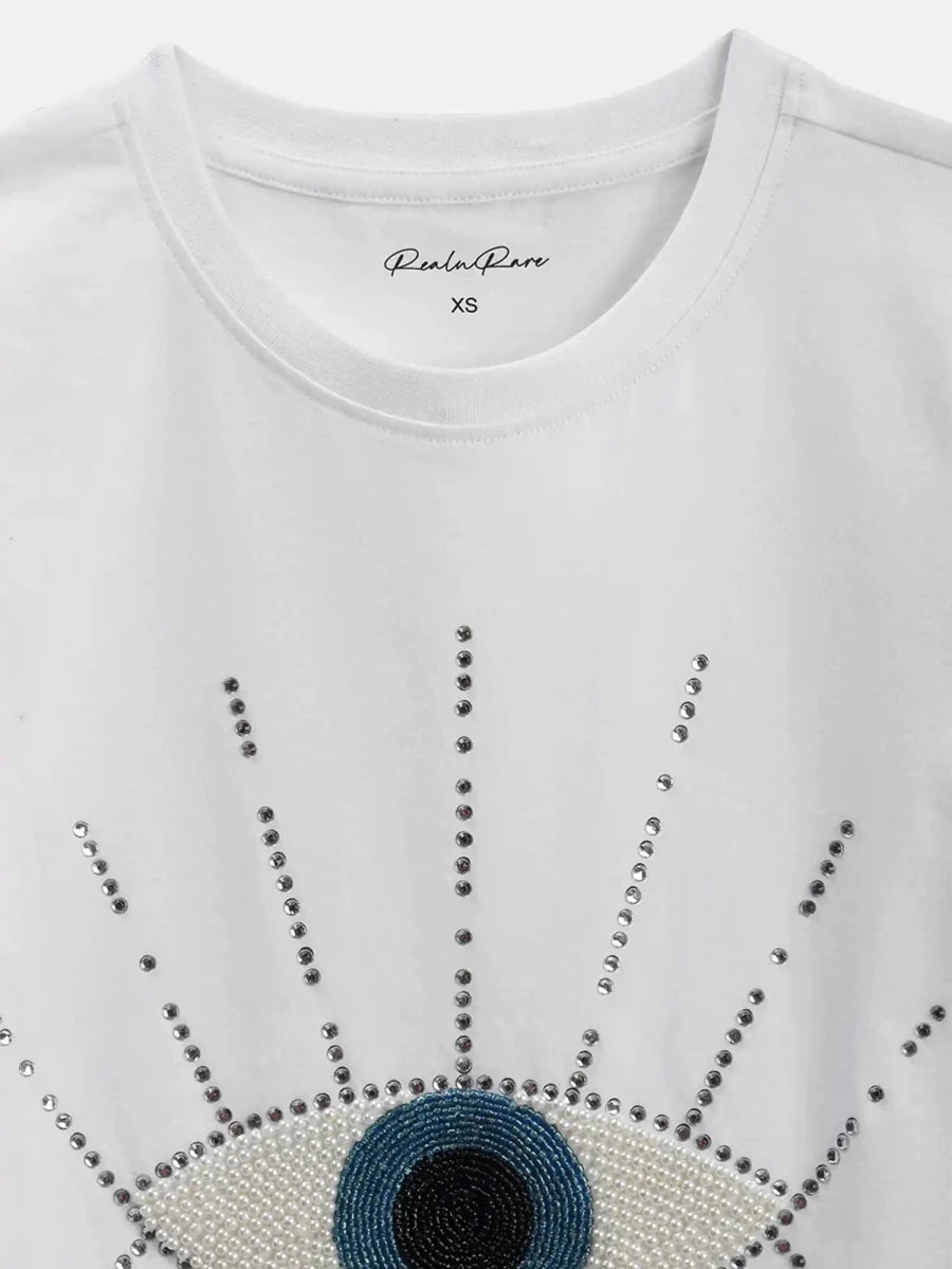 Bling Tee - White - REAL n RARE