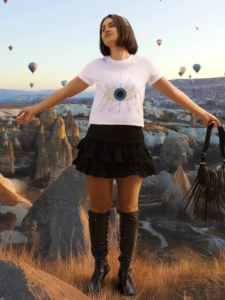 Bling Tee - White - REAL n RARE