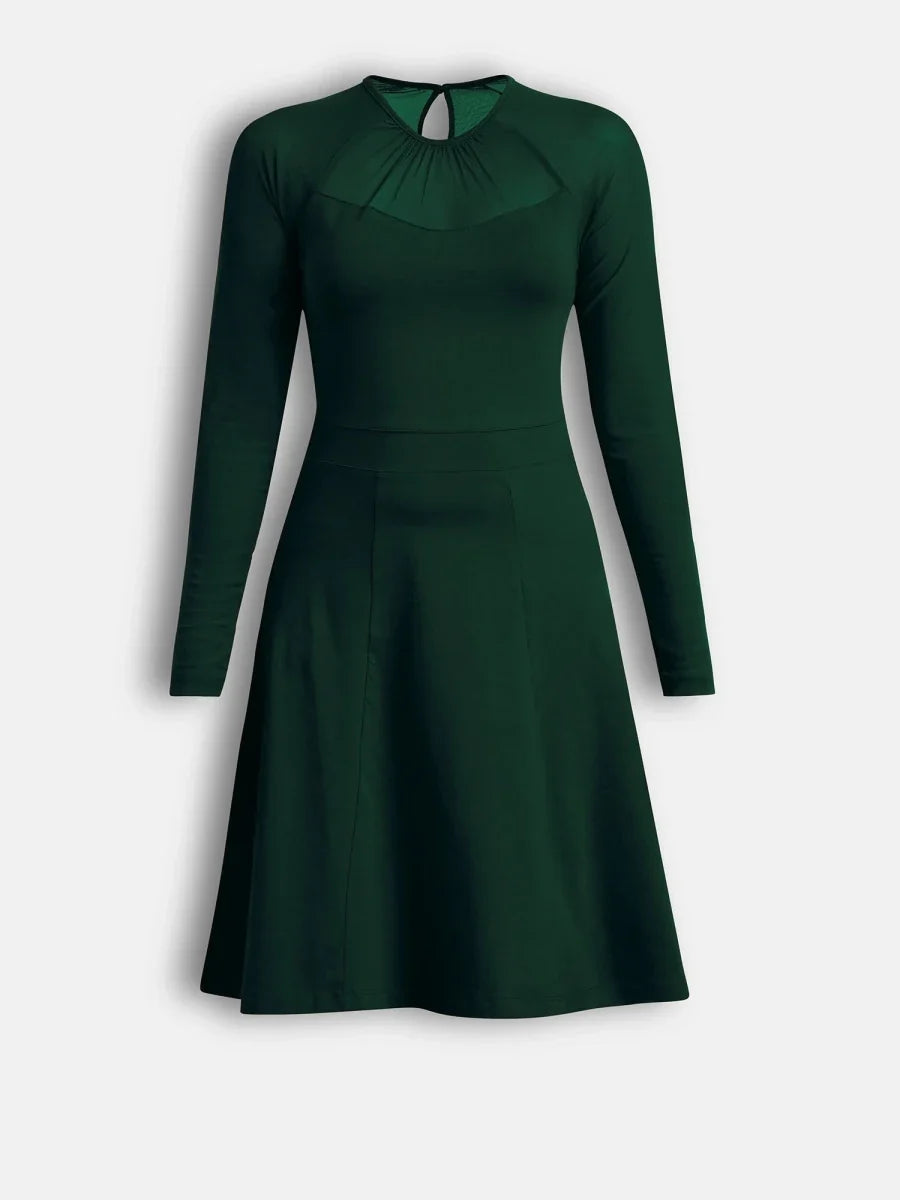 Green Breeze Skaters Dress