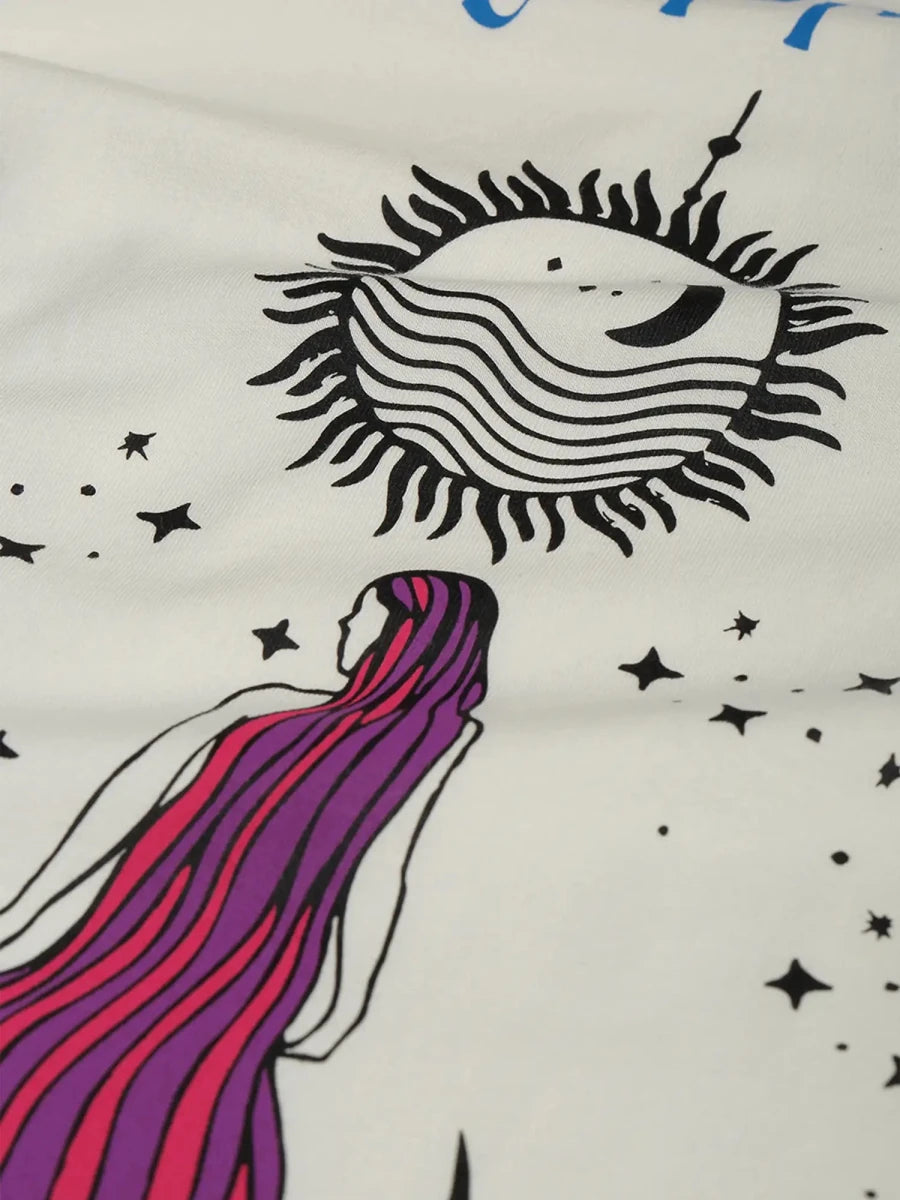 Divinely Protected Oversize Tee - Off White - REAL n RARE