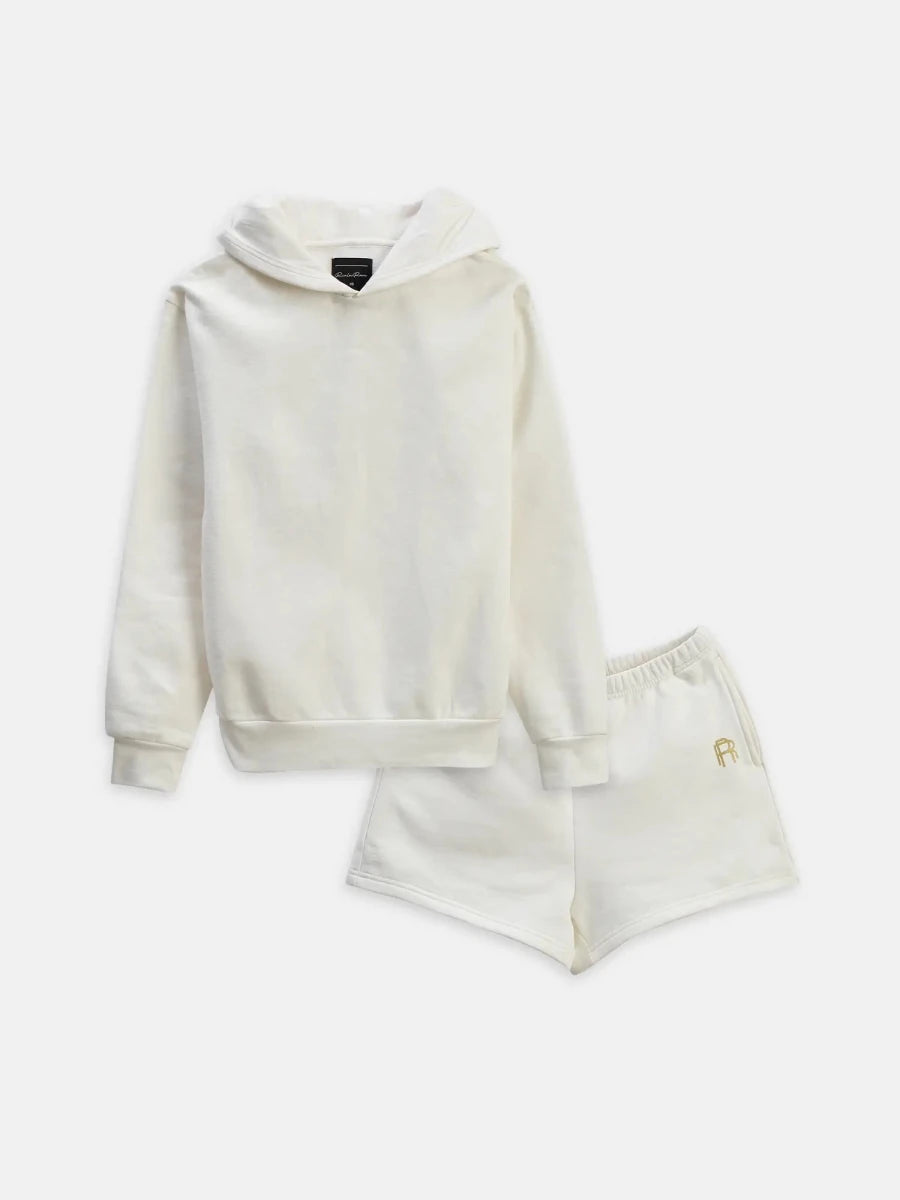 Evolve Hoodie & Shorts - Cream - REAL n RARE