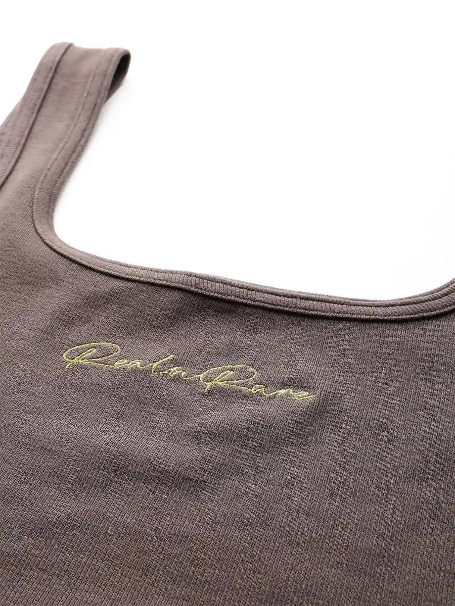 Gray Breathe Crop Top - REAL n RARE