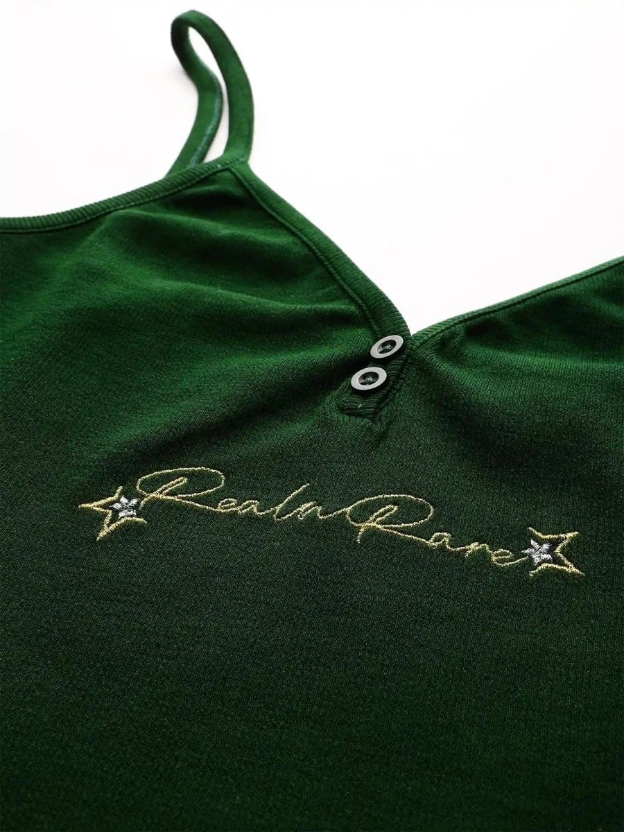 Green Reckless Backless Top - REAL n RARE