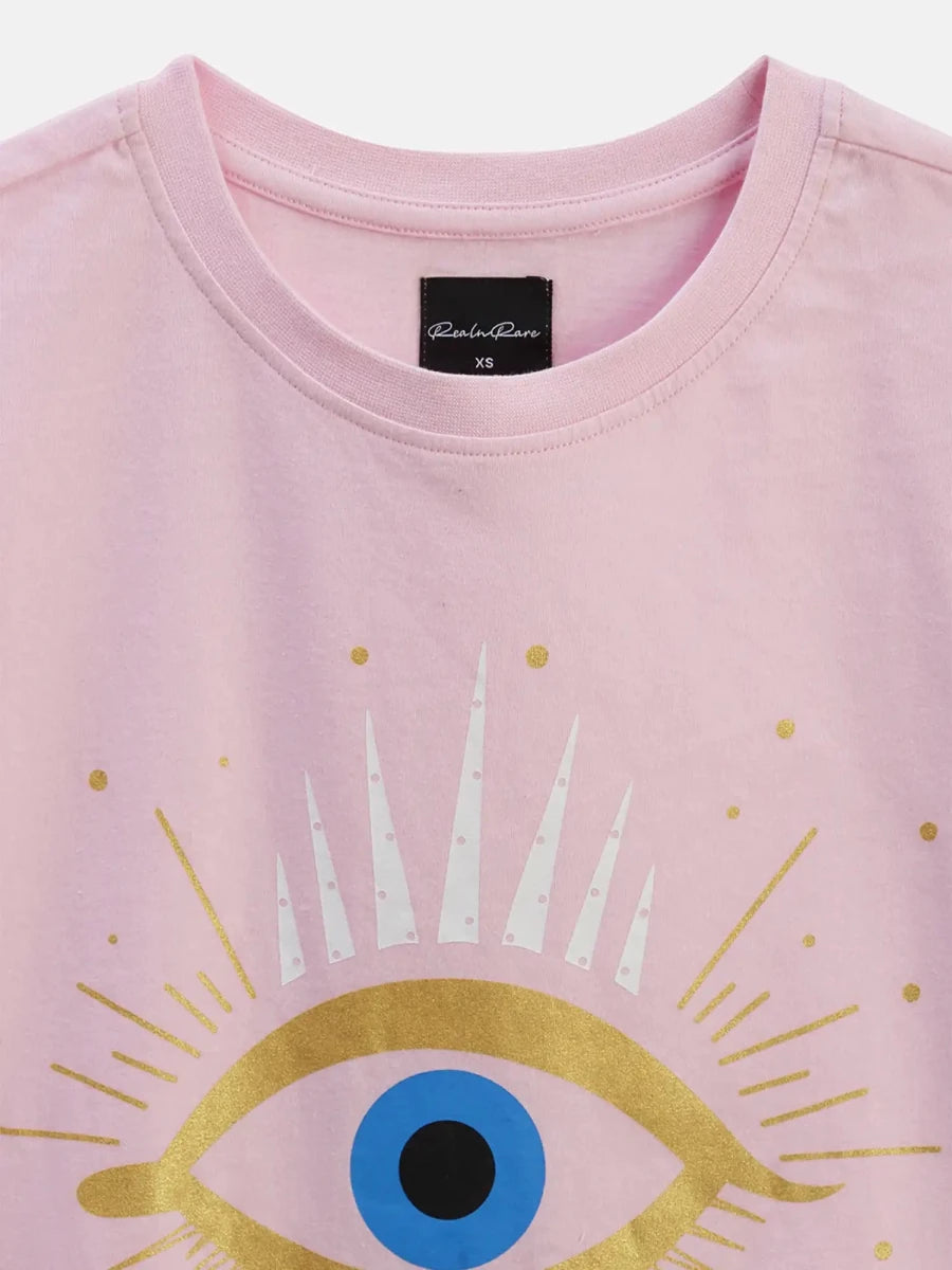 Light Oversized Tee - Pink - REAL n RARE
