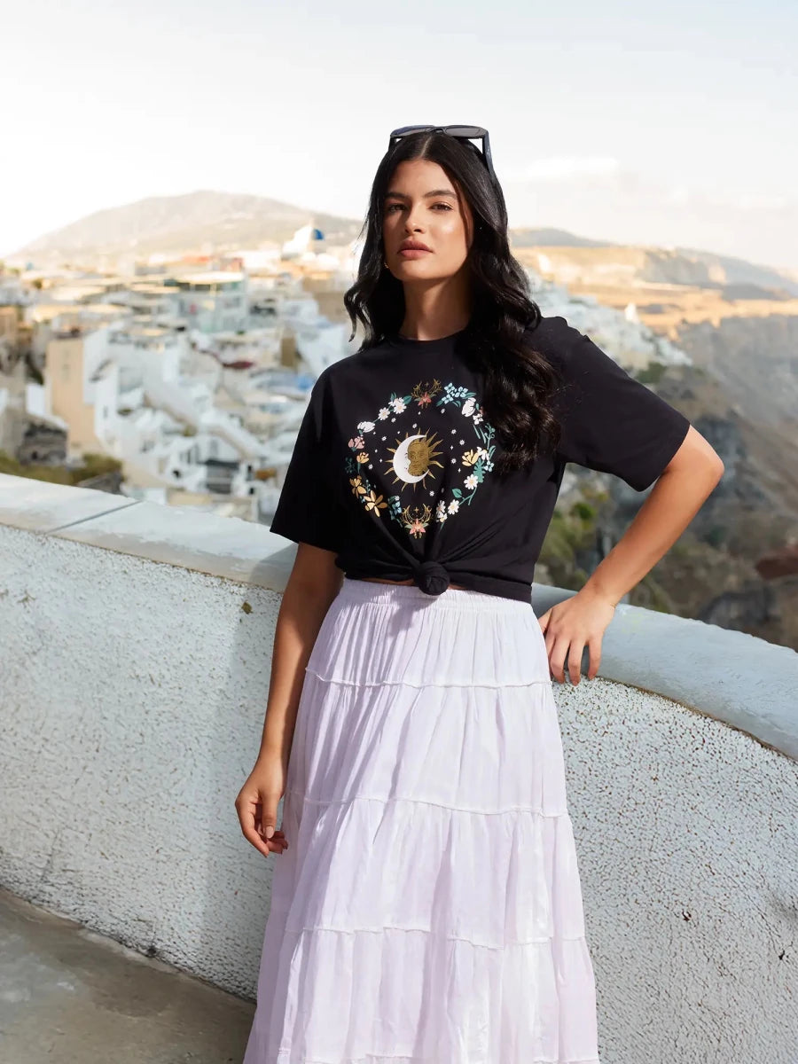 Manifest Oversized Tee - Black - REAL n RARE