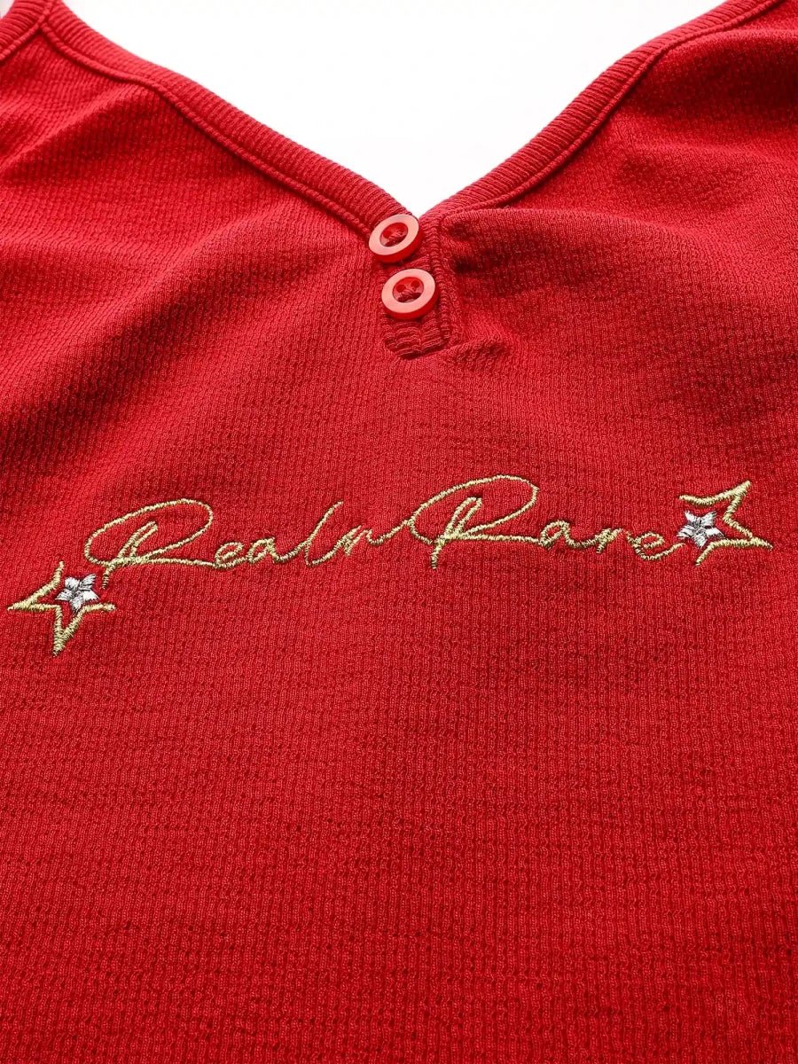 Oxyblood Red Reckless Backless Top - REAL n RARE