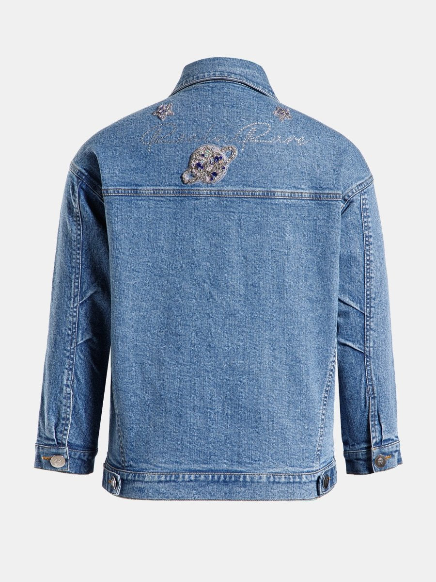 Real n Rare Denim Oversized Jacket - Light Blue - REAL n RARE