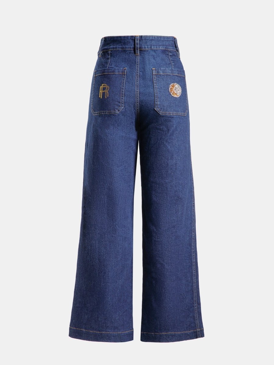 Real n Rare Denim Pant - Dark Blue - REAL n RARE