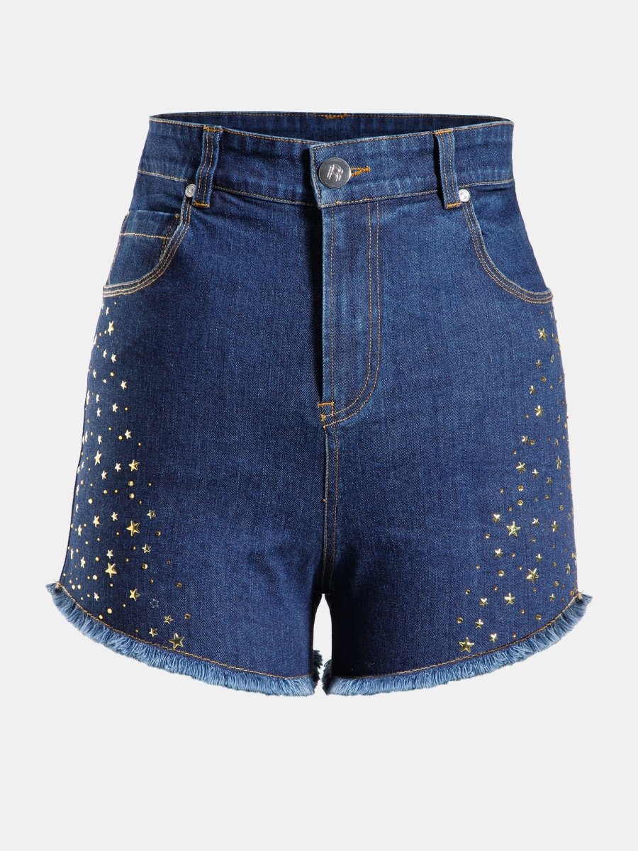 Real n Rare Denim Shorts - Dark Blue - REAL n RARE