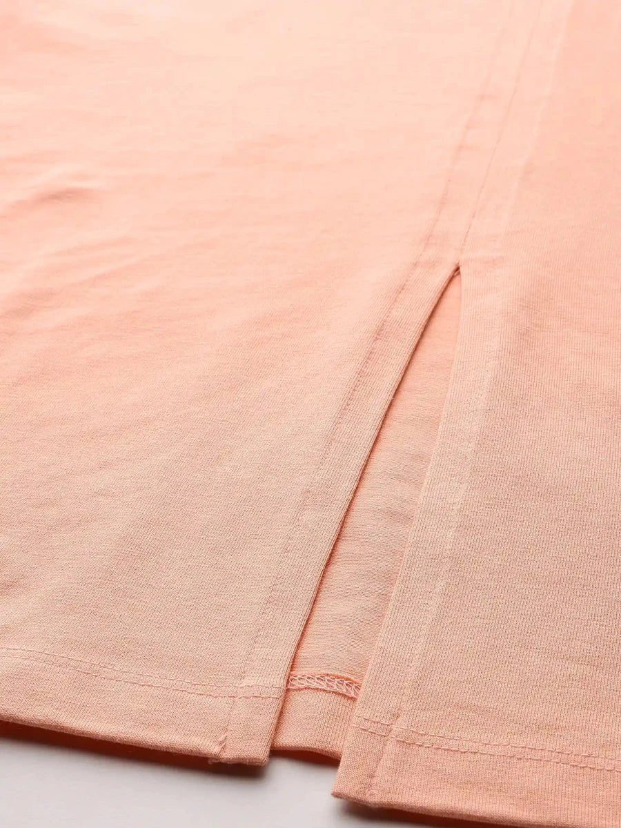 Salmon Pink Flow With Me Bodycon Dress - REAL n RARE