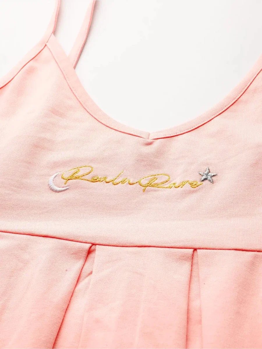 Salmon Pink Summer Hot Top