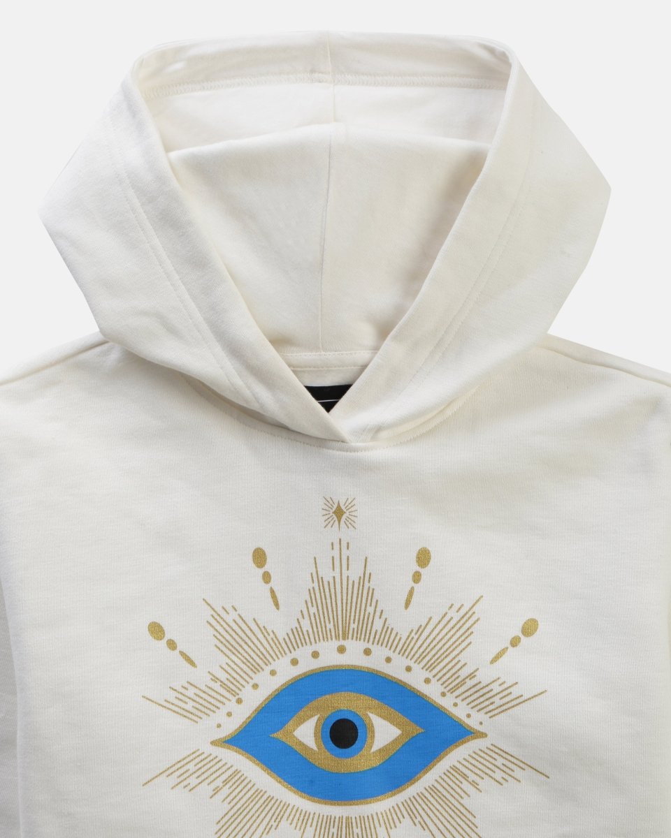Shine Crop Hoodie & PJ - Cream - REAL n RARE